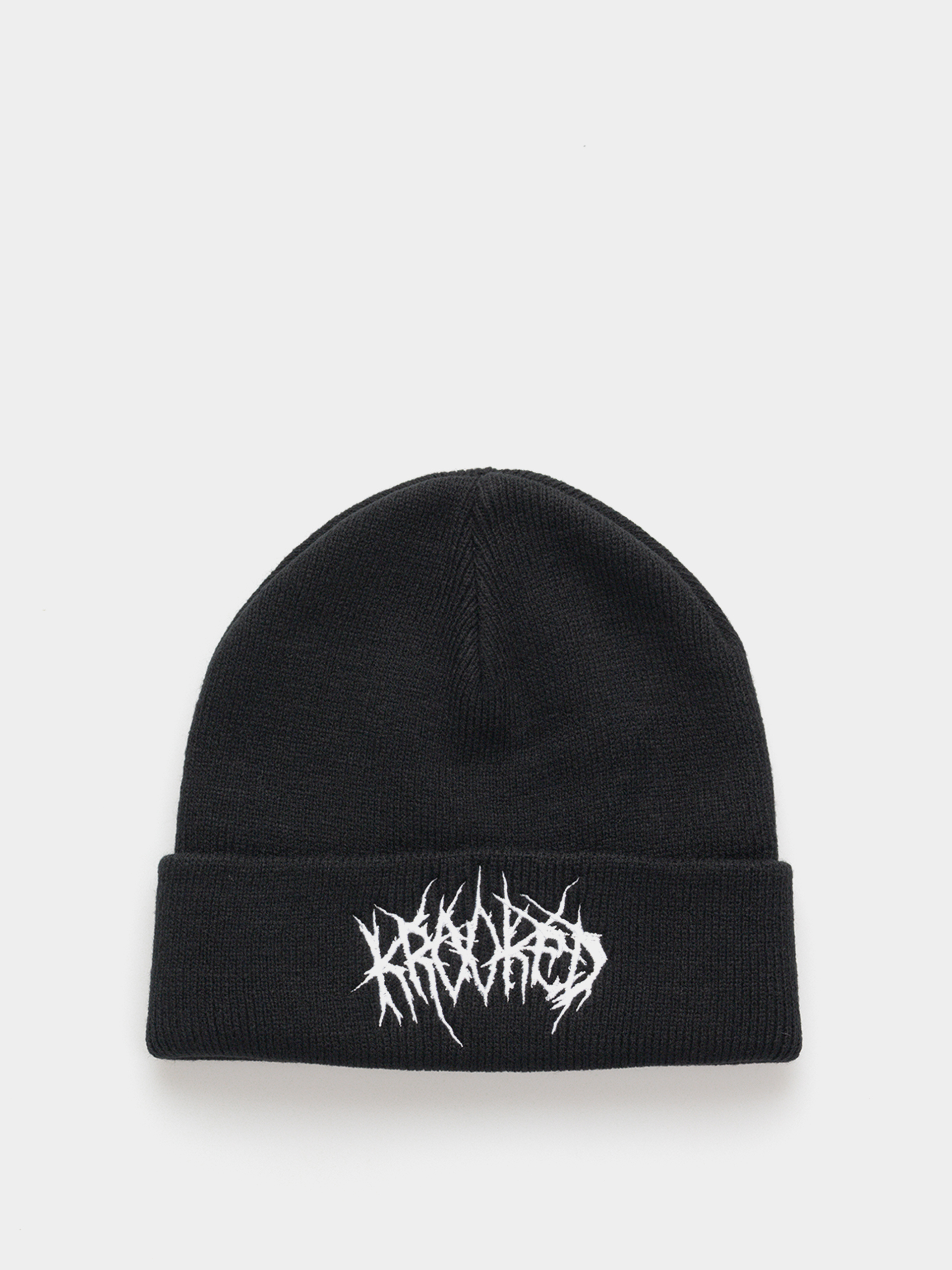 Шапка Krooked Necro Skript (black/white)