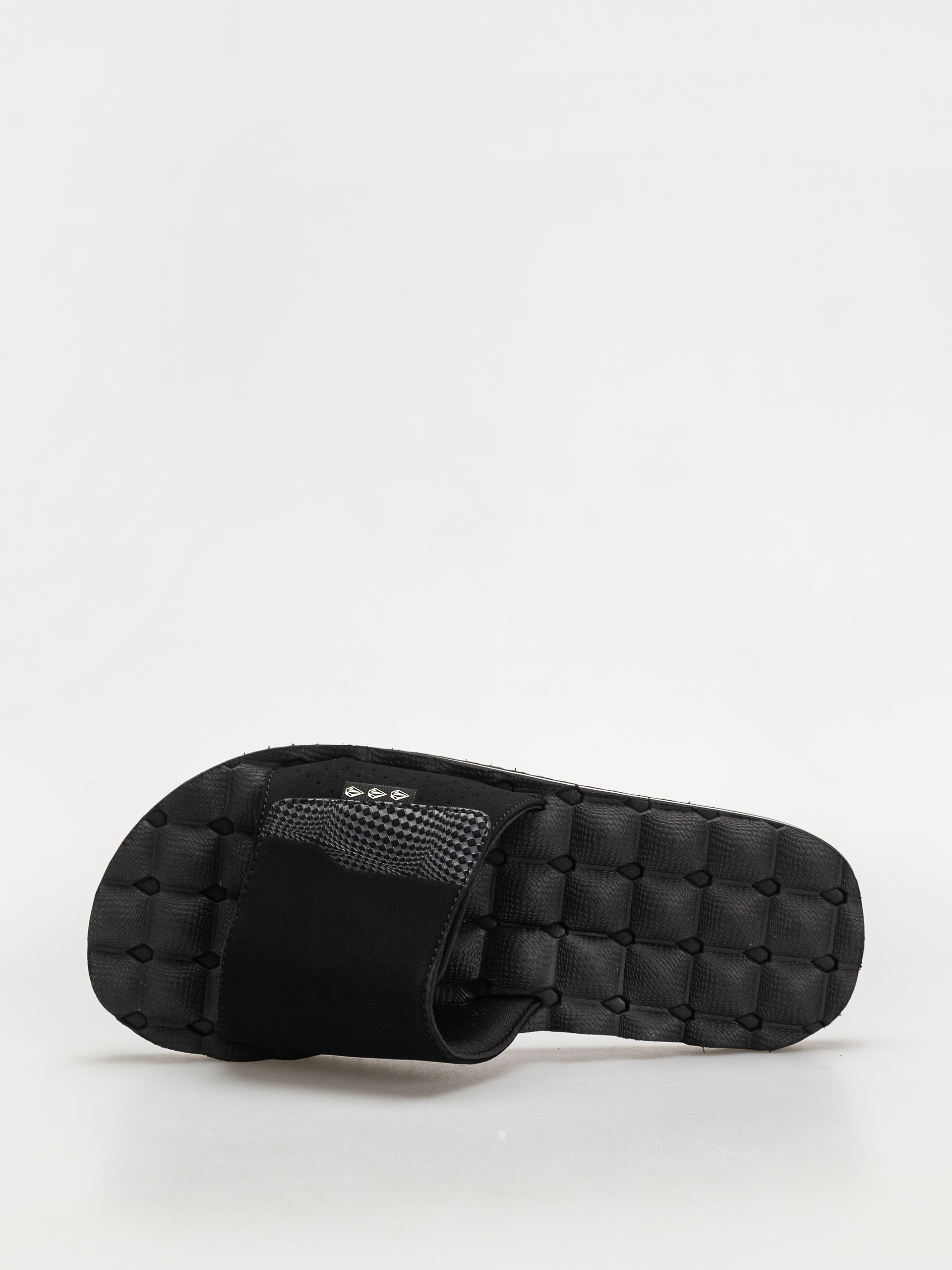 Джапанки Volcom Recliner Slide (black white)