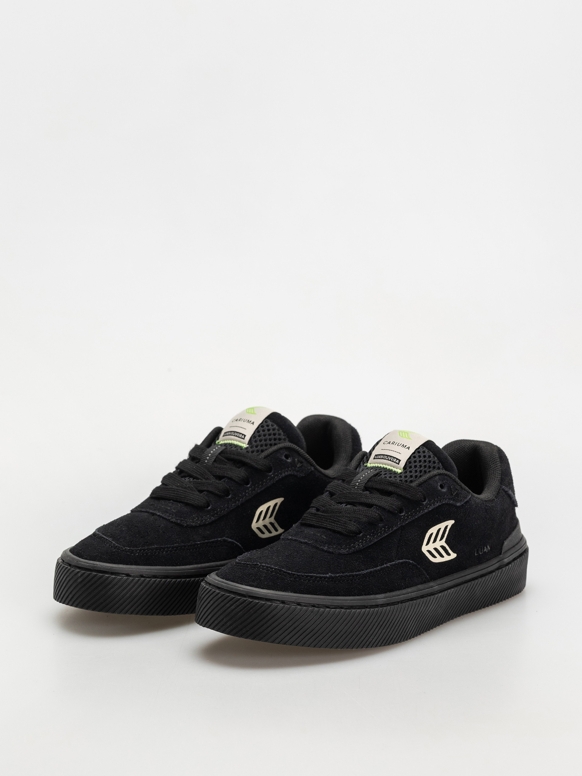 Обувки Cariuma Luan Pro Wmn (all black suede ivory logo)