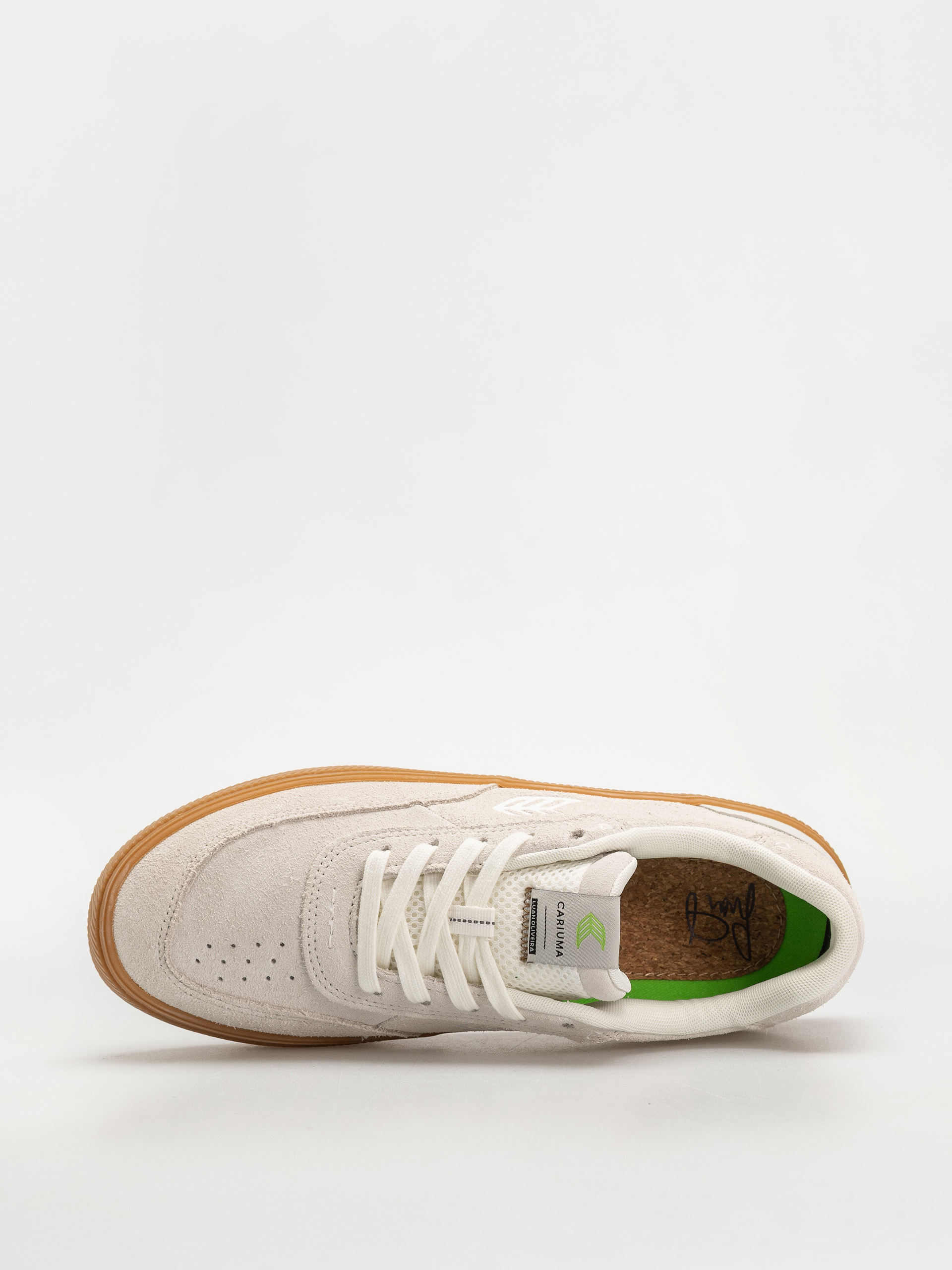Обувки Cariuma Luan Pro (gum smoke white suede off white logo)