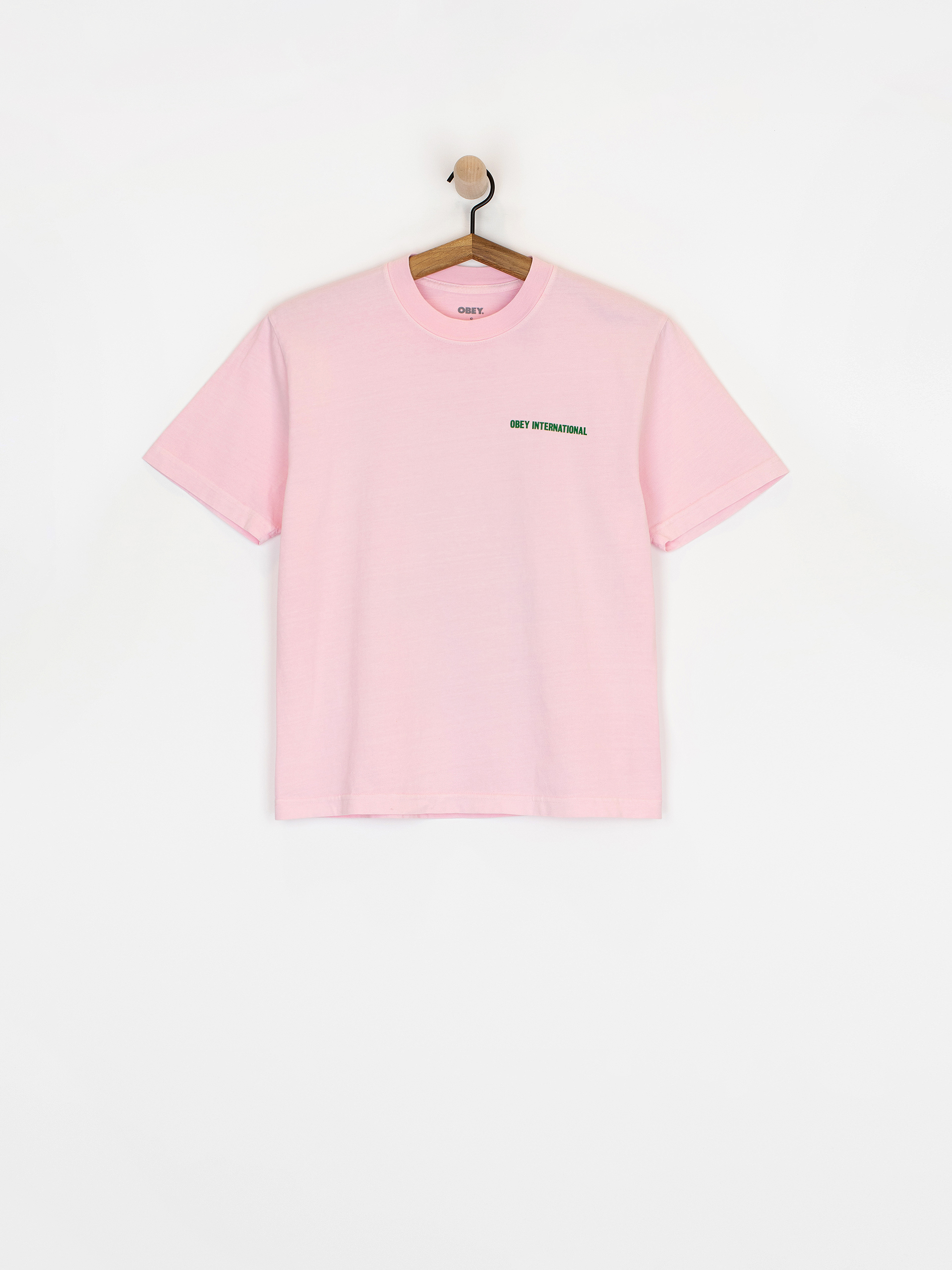 Тениска OBEY International Cities Wmn (pigment cradle pink)