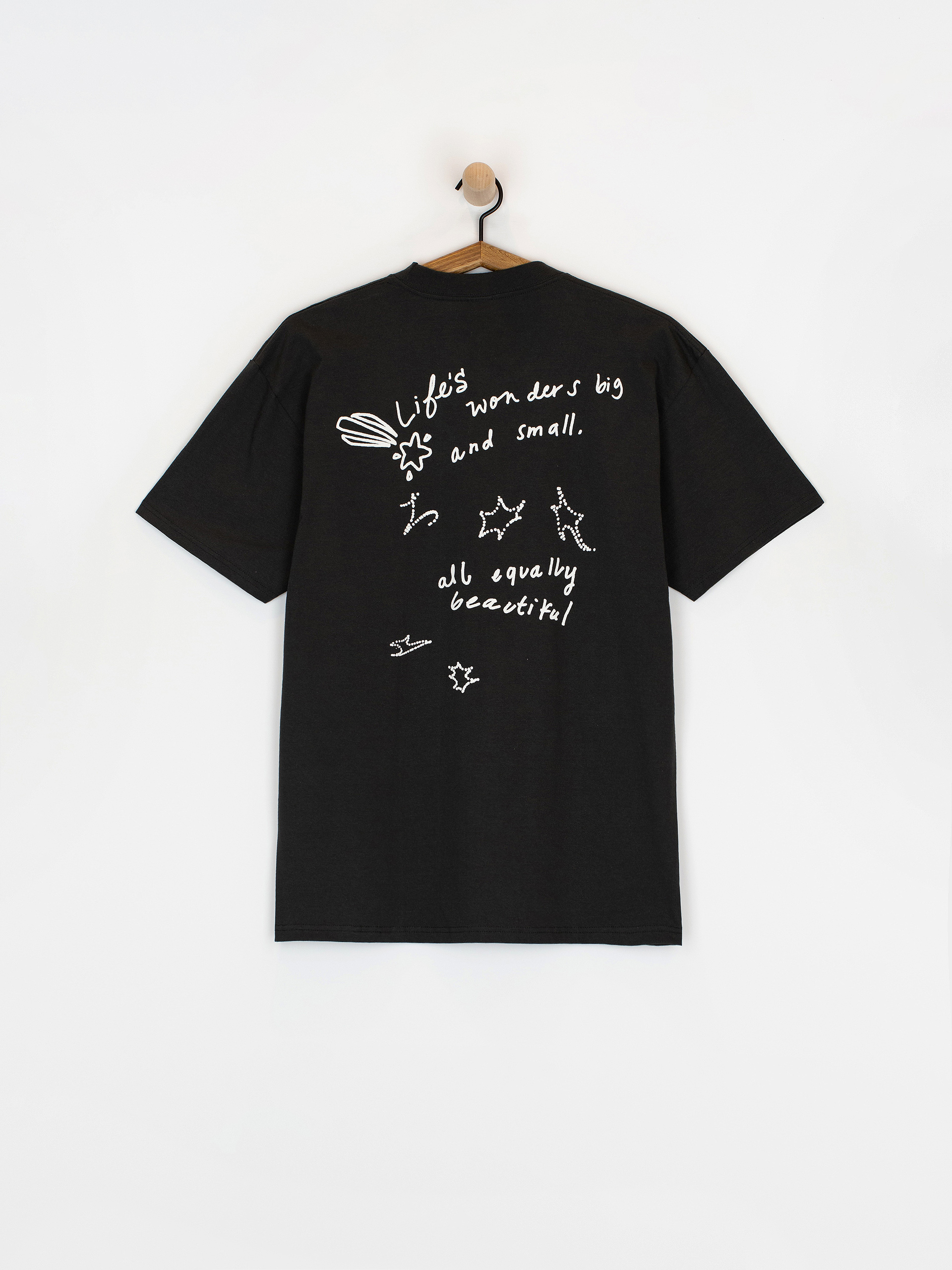 Тениска OBEY Welcome To Paradise (vintage black)