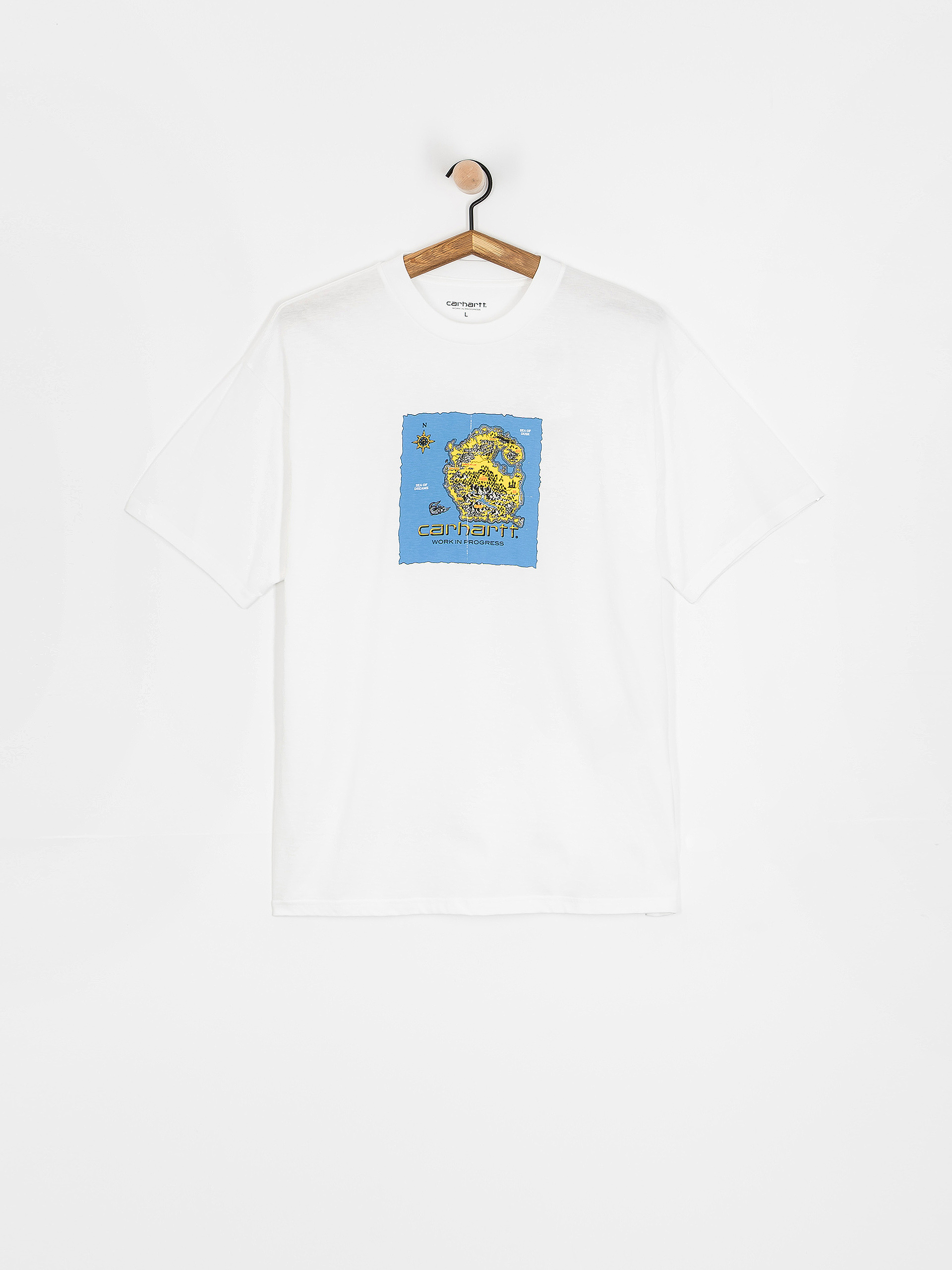 Тениска Carhartt WIP Old World (white)