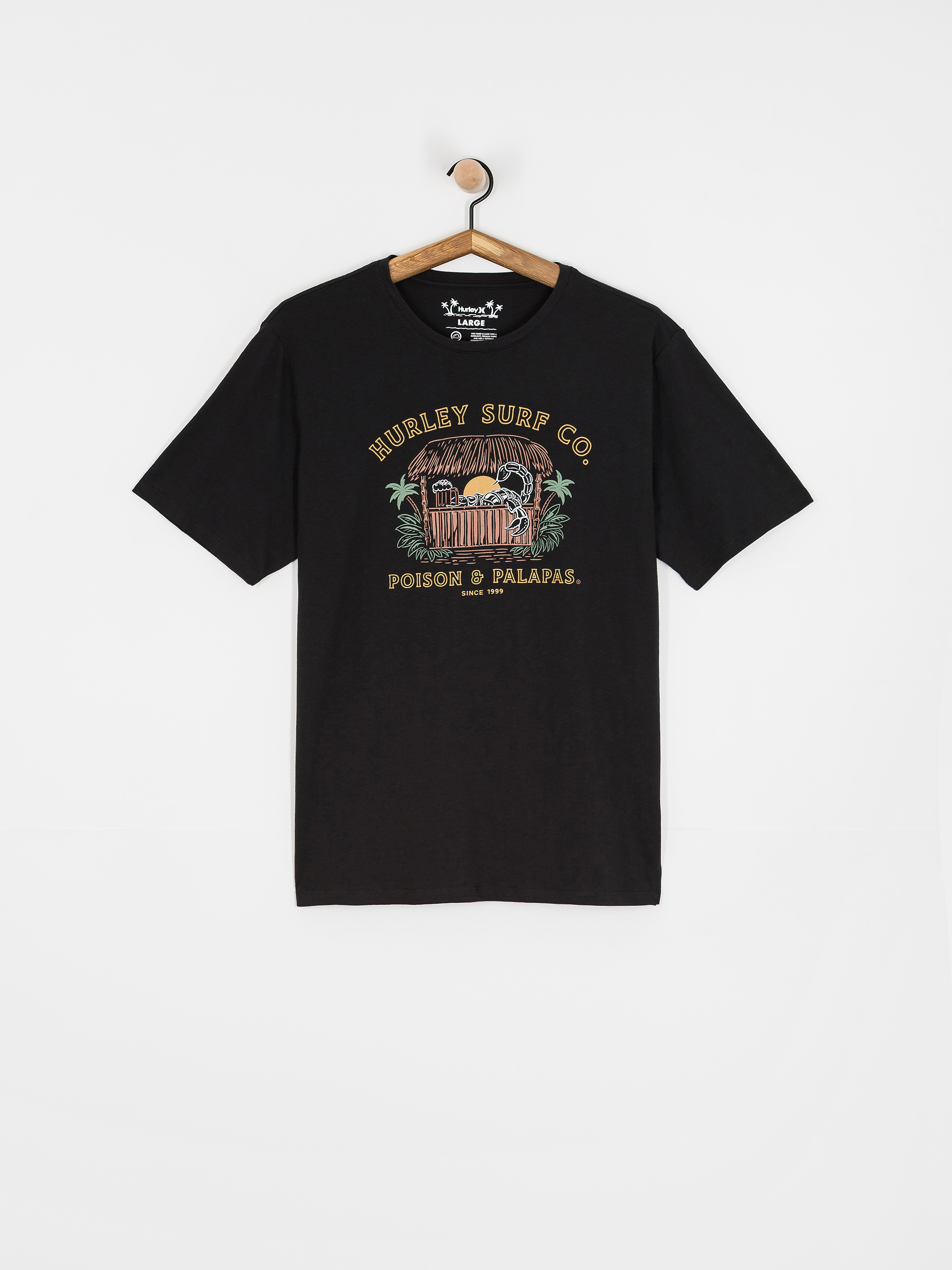 Тениска Hurley Poison And Palapas Slub