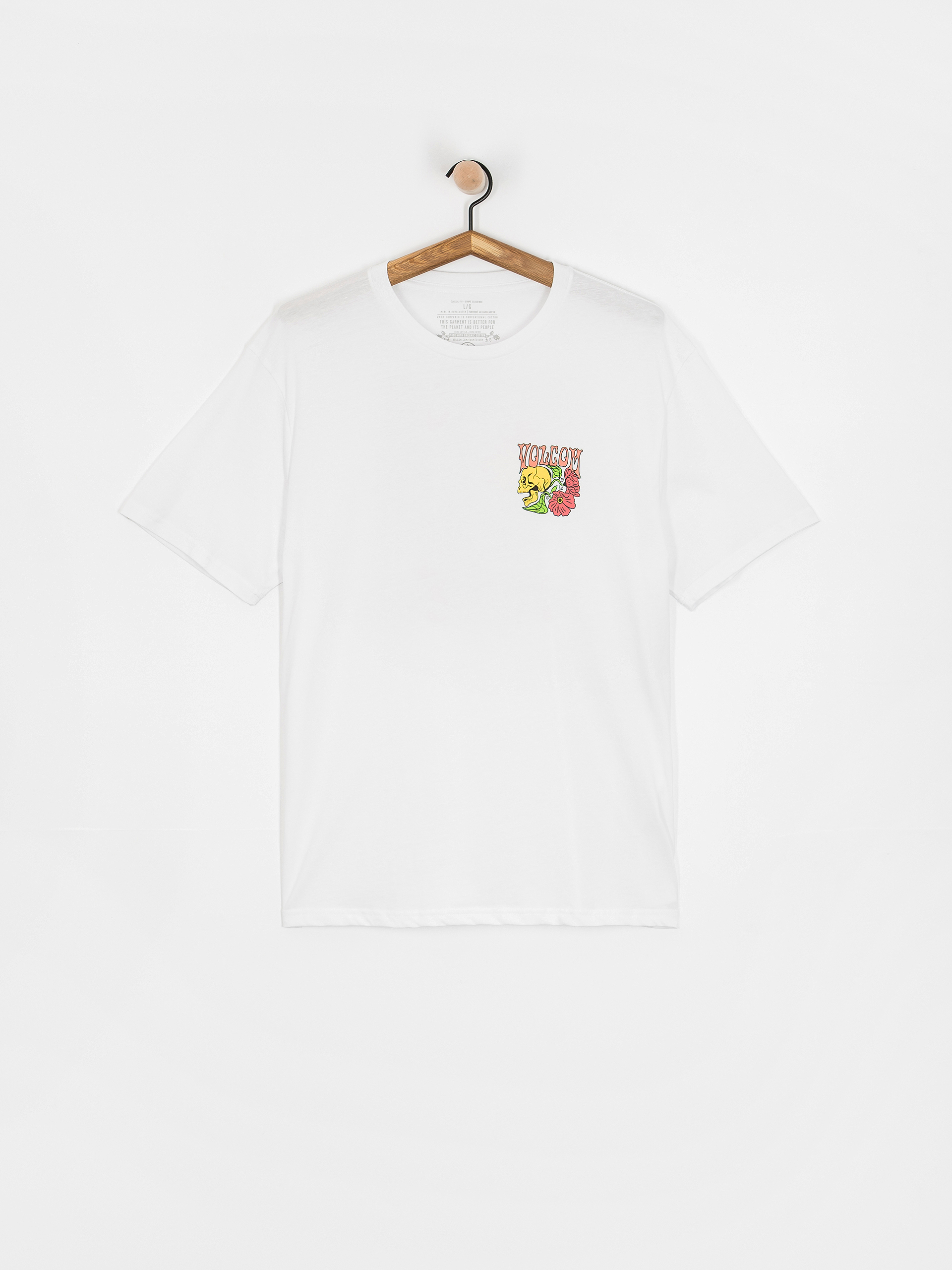 Тениска Volcom Tooflow Bsc (white)