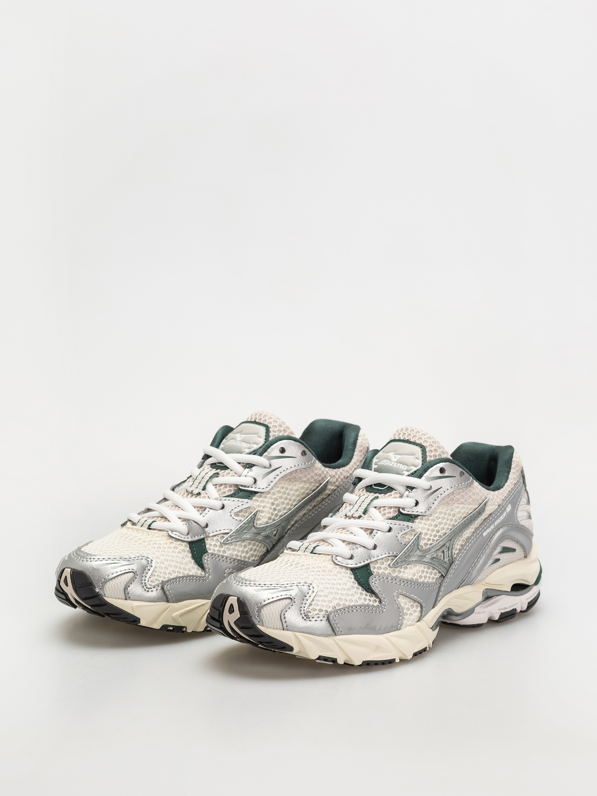 Обувки Mizuno Wave Rider 10 (snow white/slate/bistro green)