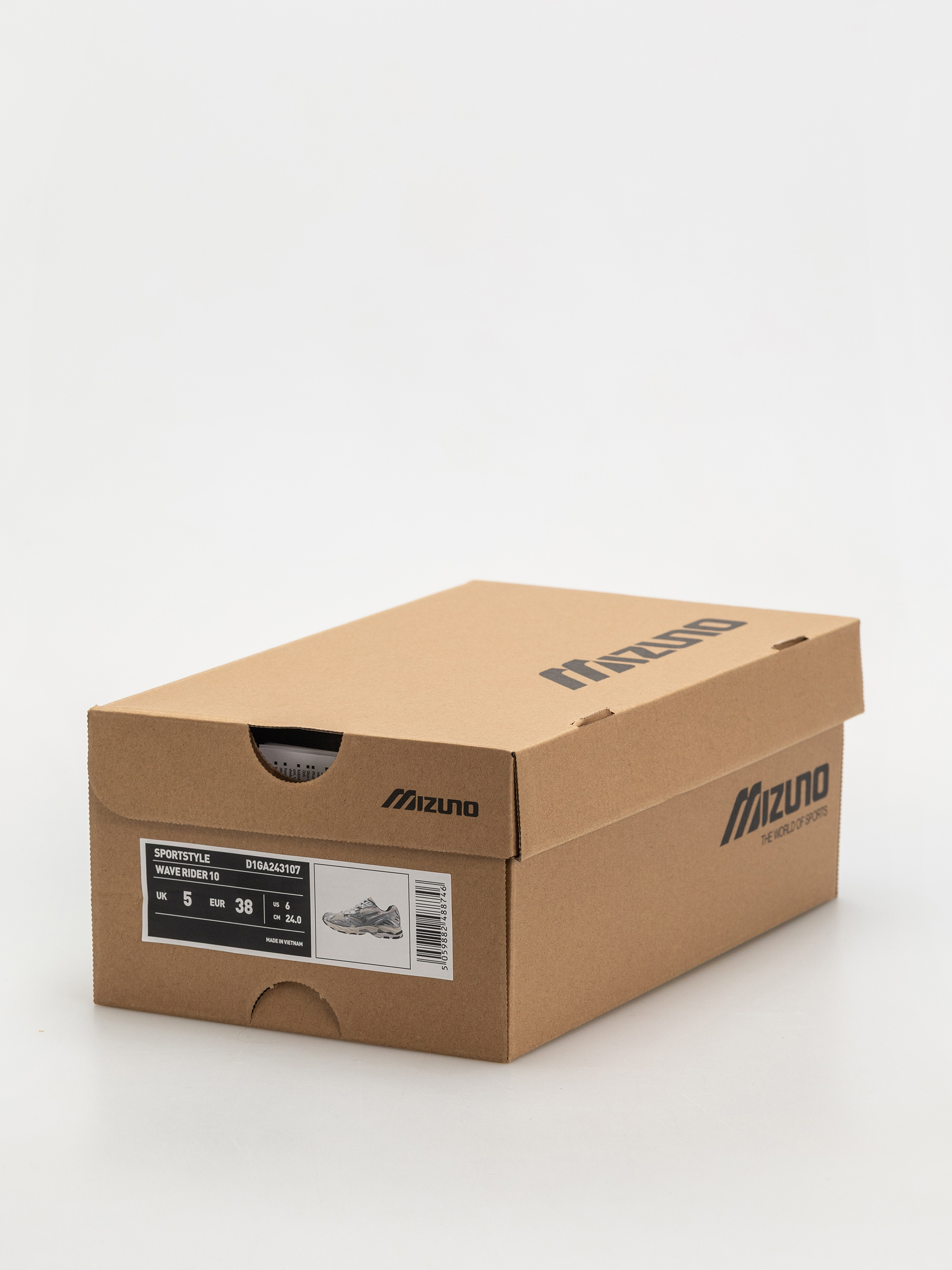 Обувки Mizuno Wave Rider 10 (snow white/slate/bistro green)