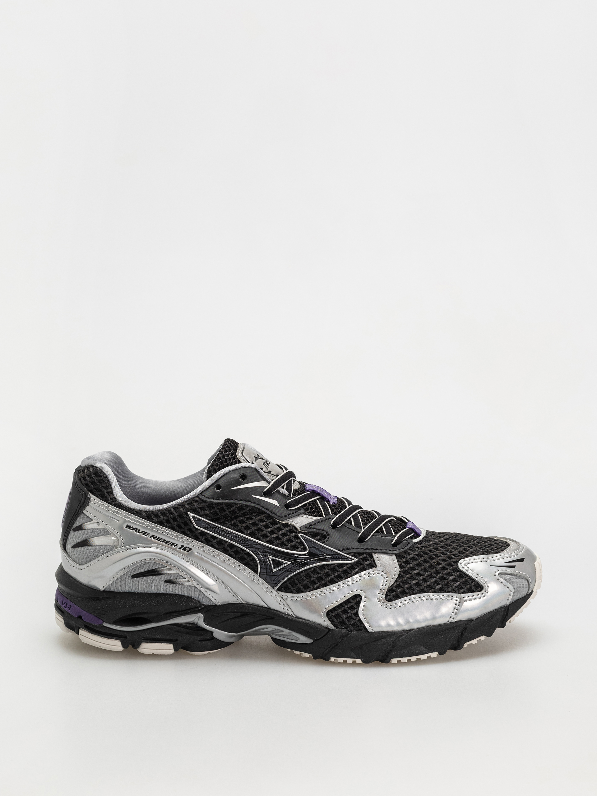 Обувки Mizuno Wave Rider 10 (black/black sand/purple haze)