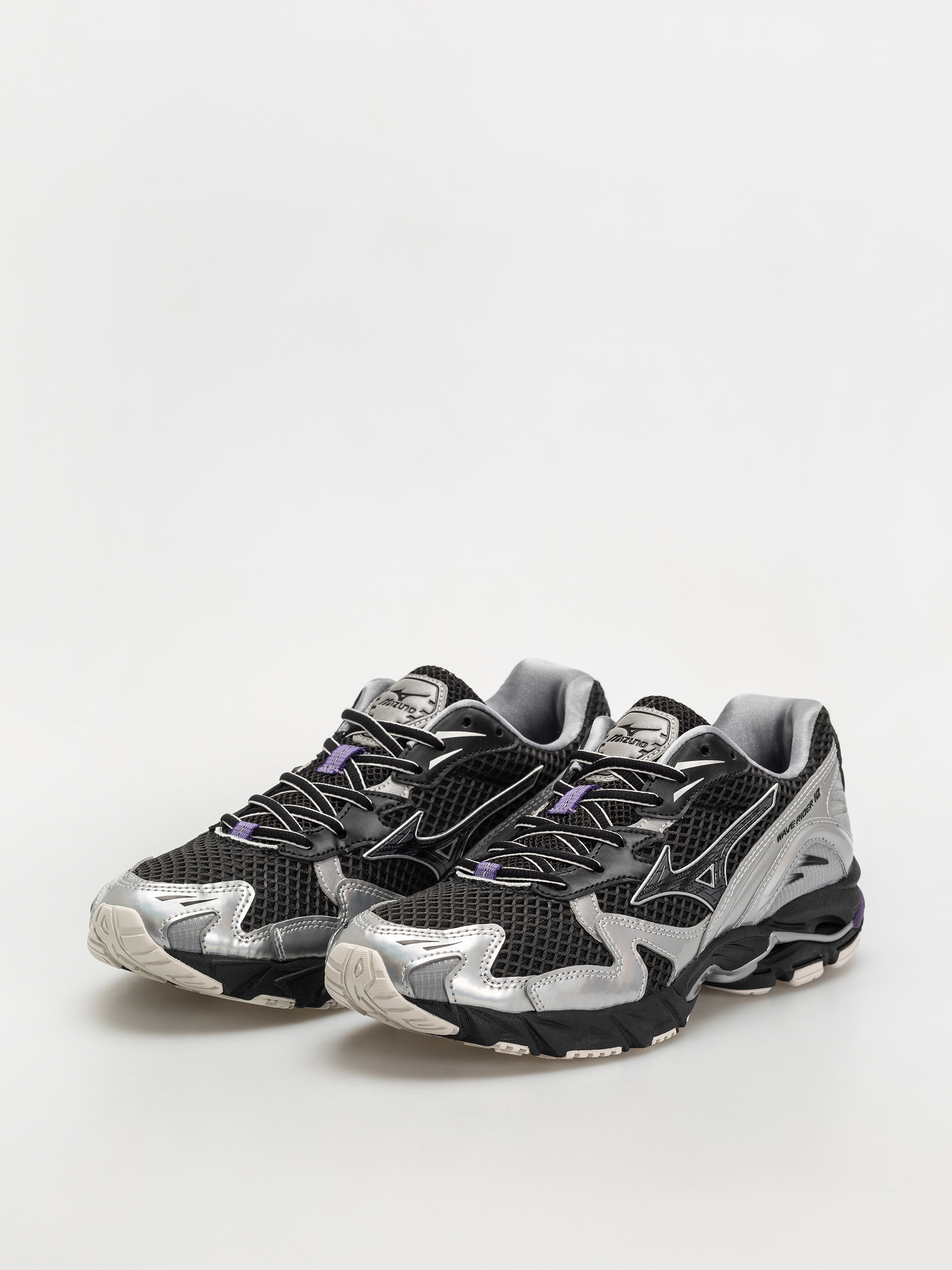 Обувки Mizuno Wave Rider 10 (black/black sand/purple haze)