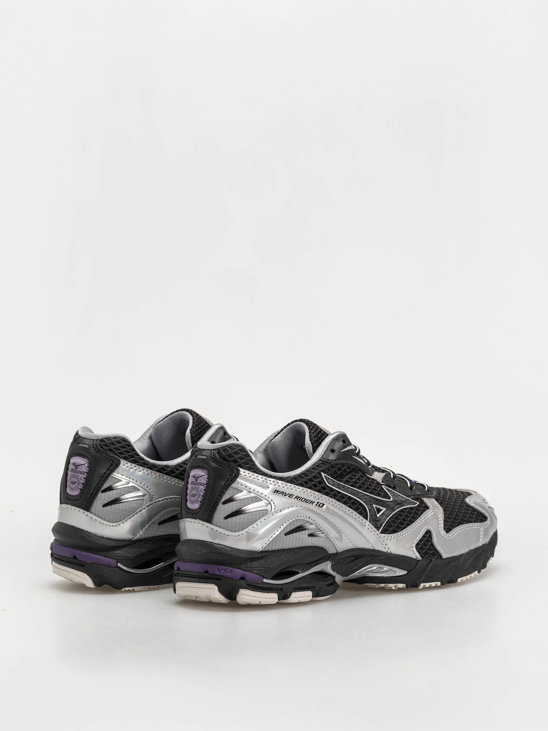 Обувки Mizuno Wave Rider 10 (black/black sand/purple haze)