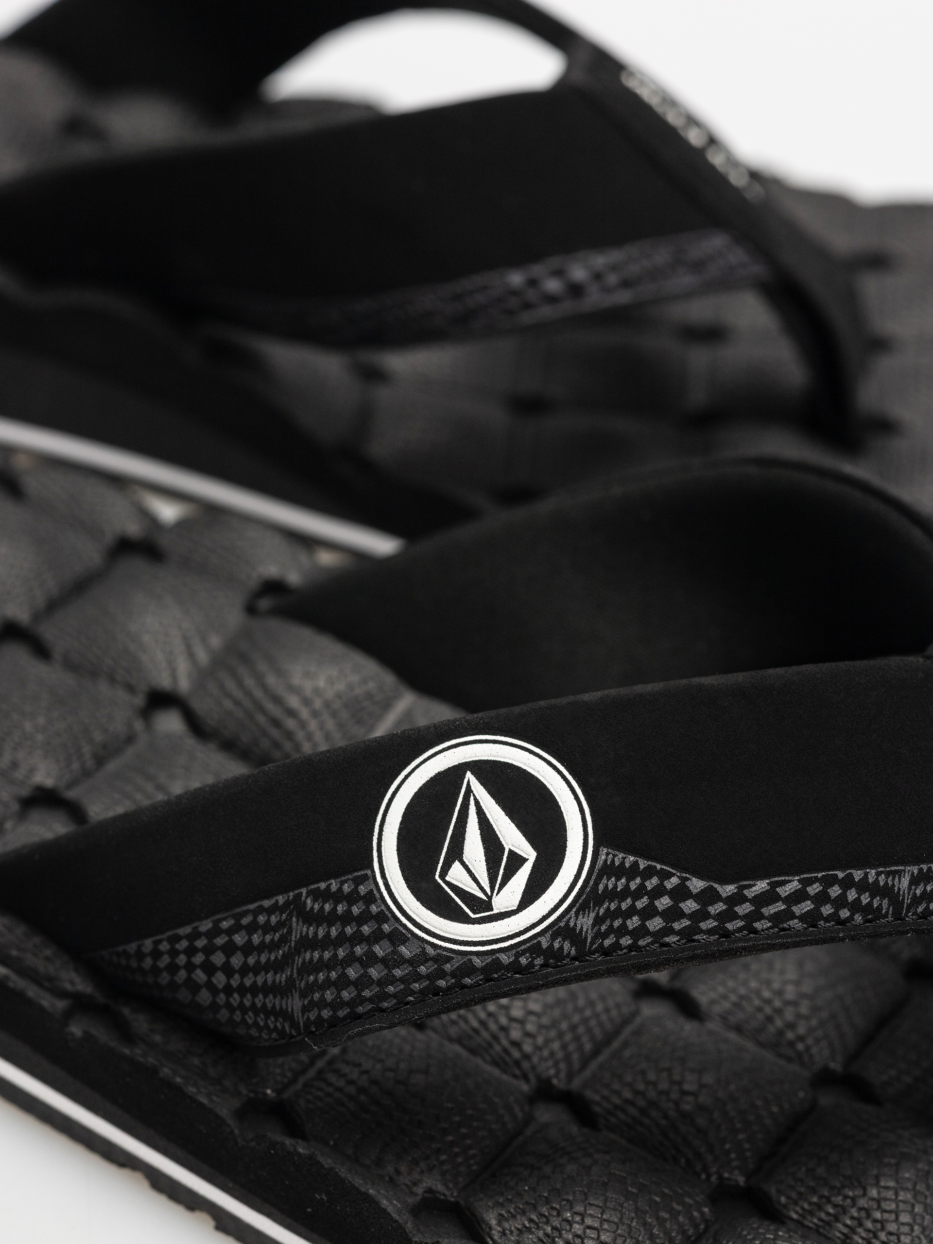 Volcom Джапанки Recliner (black white)