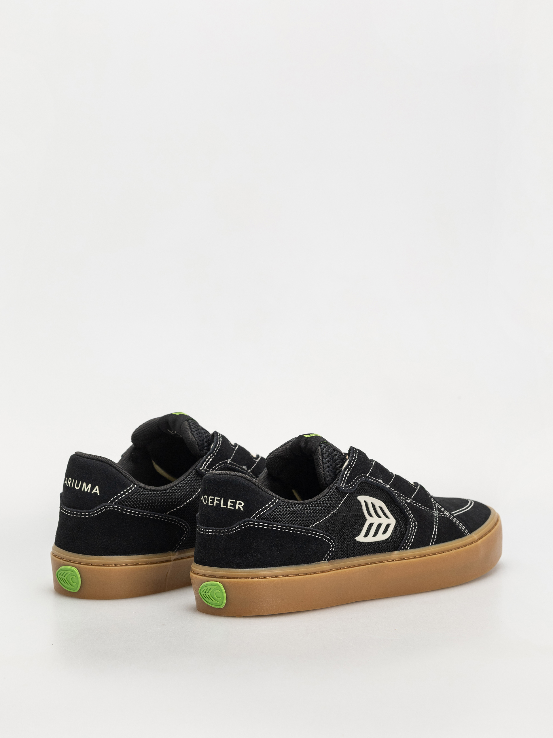 Обувки Cariuma T20 Pro (gum black suede and mesh ivory logo contrast thread)