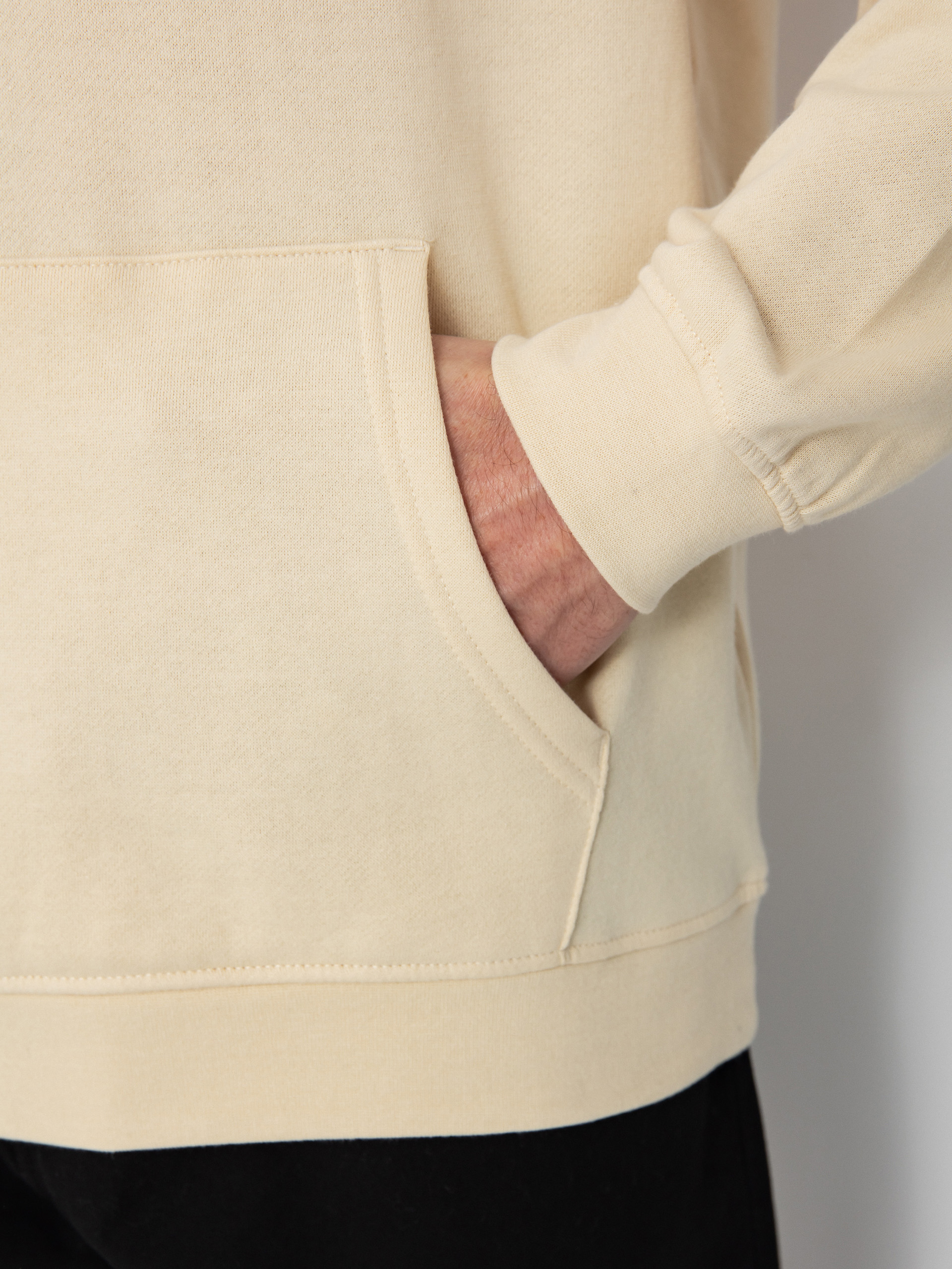 Суитшърт с качулка Santa Cruz Classic Dot Chest HD (blond wood)