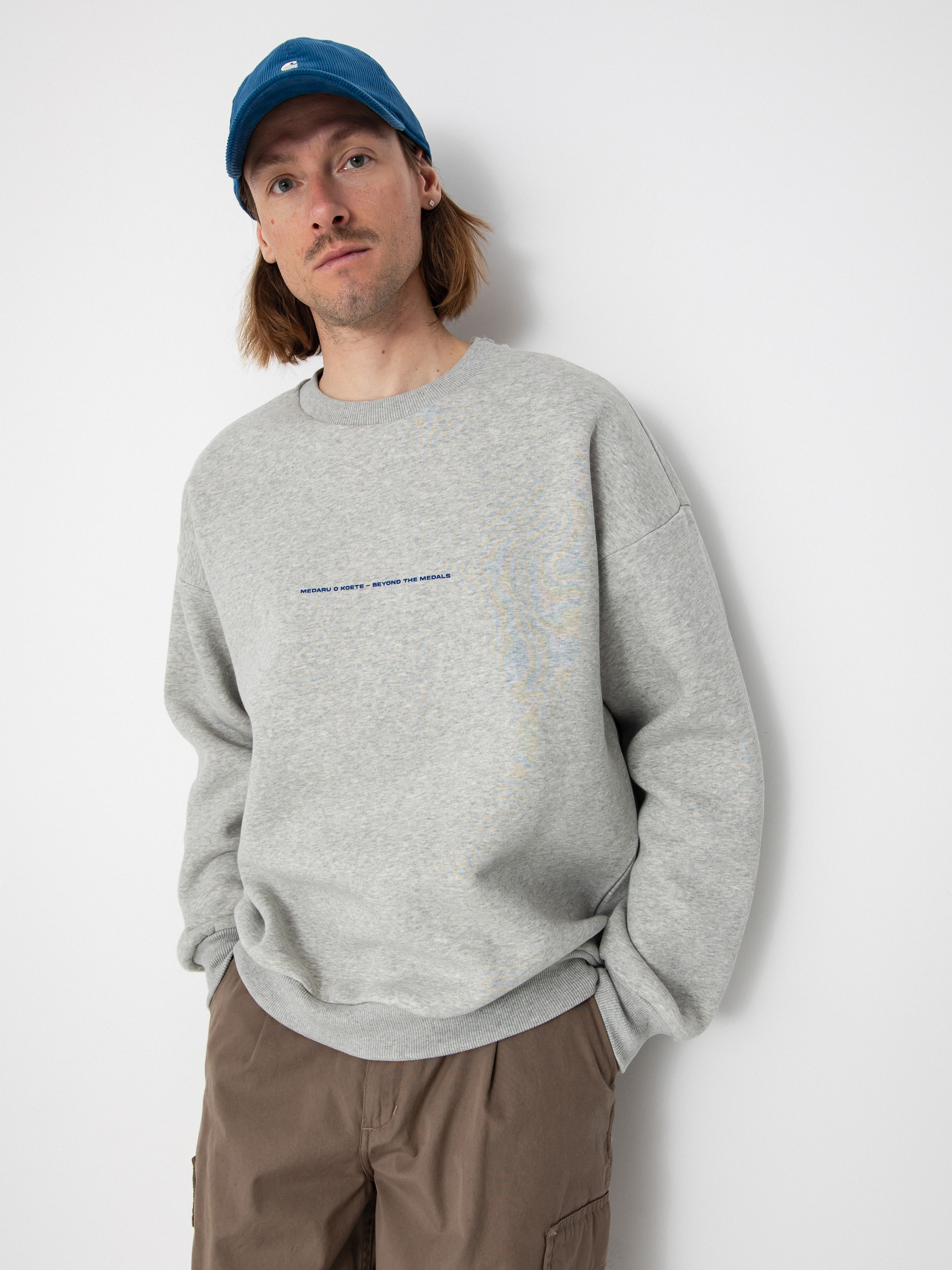 Суитшърт Beyond Medals Hokkaido Crewneck (grey melange)