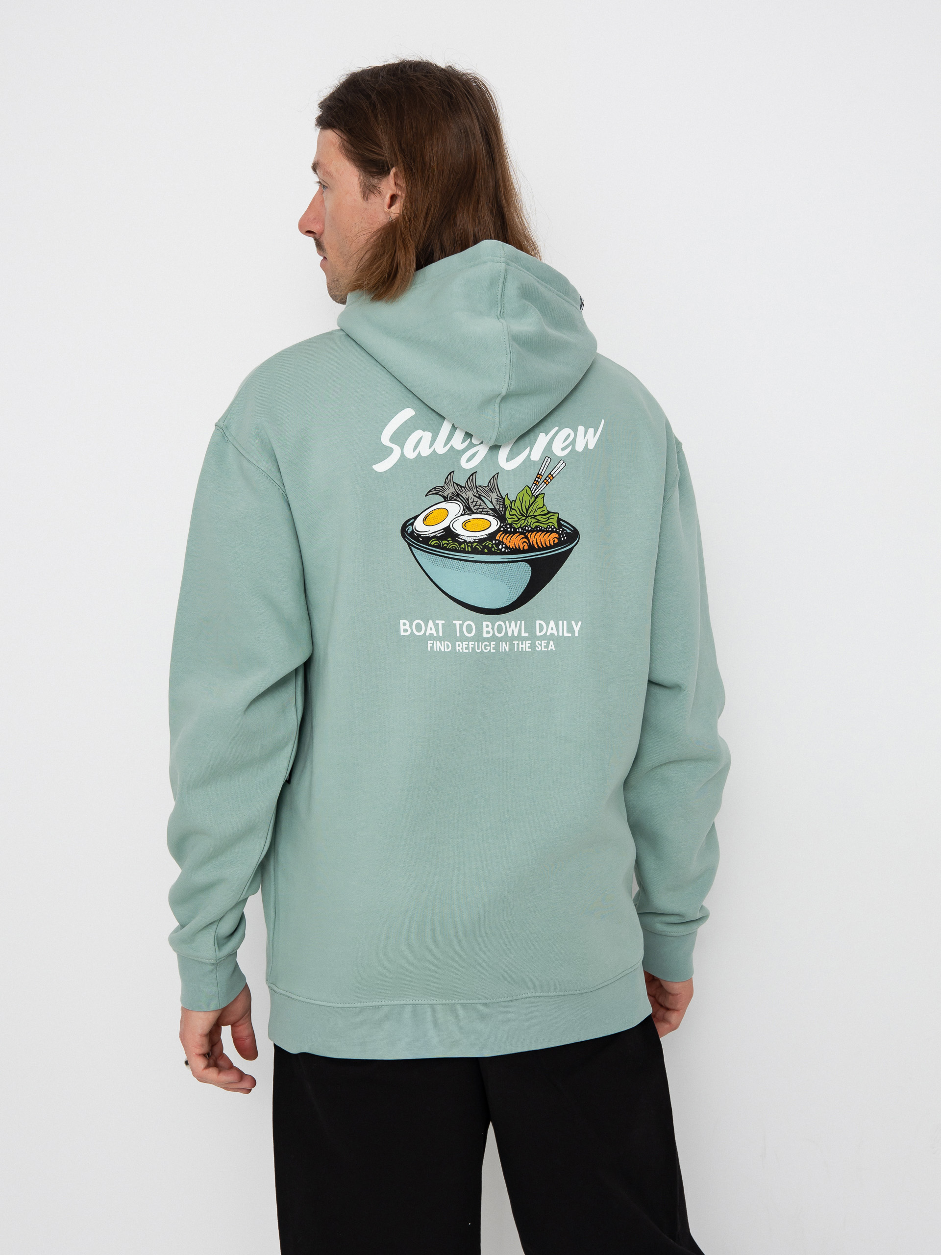 Суитшърт с качулка Salty Crew Fish Bowl HD (mackerel)