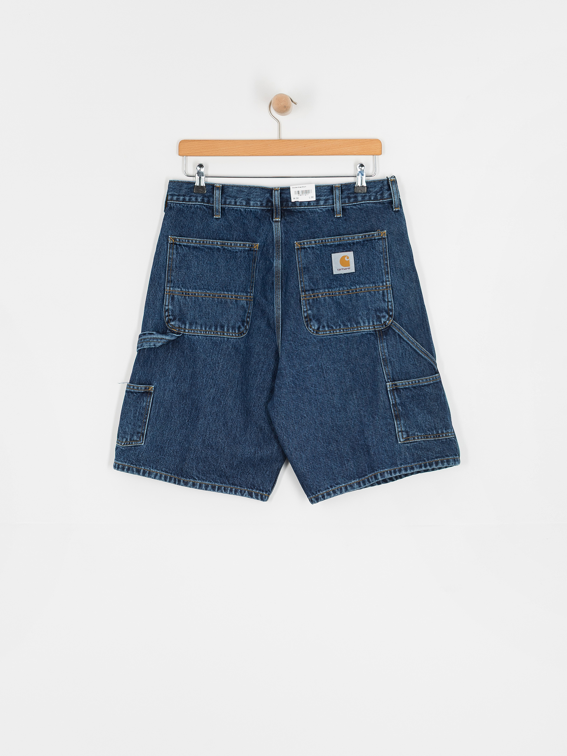 Къси панталони Carhartt WIP Double Knee (blue)