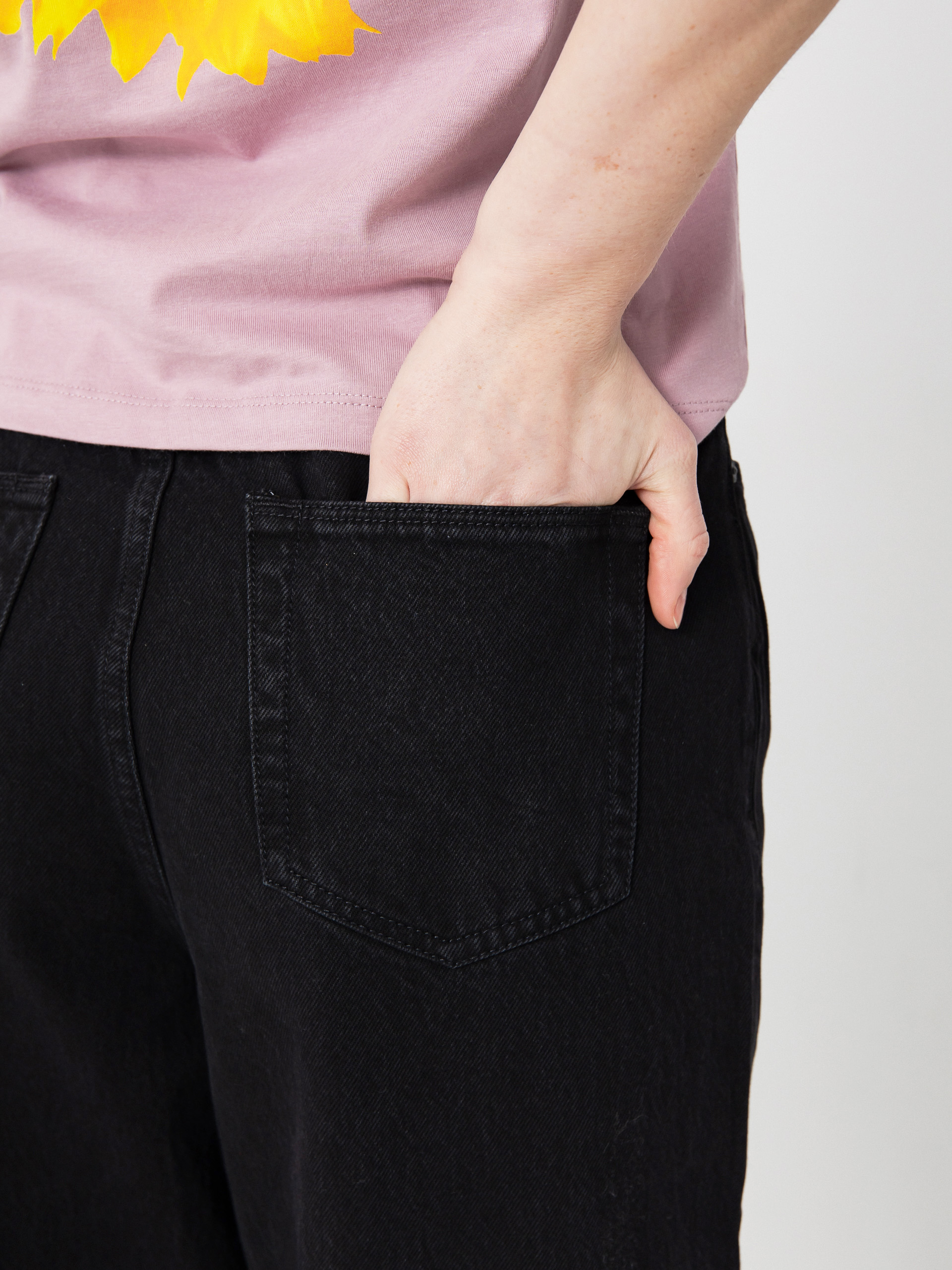 Панталони Volcom Stoned Bf Hirise Wmn (black)