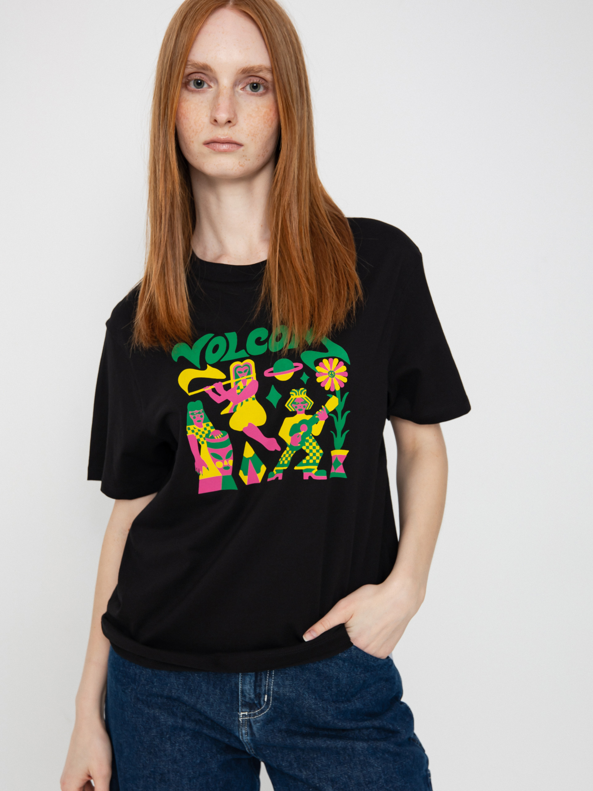 Тениска Volcom Radical Daze Up Wmn (black)