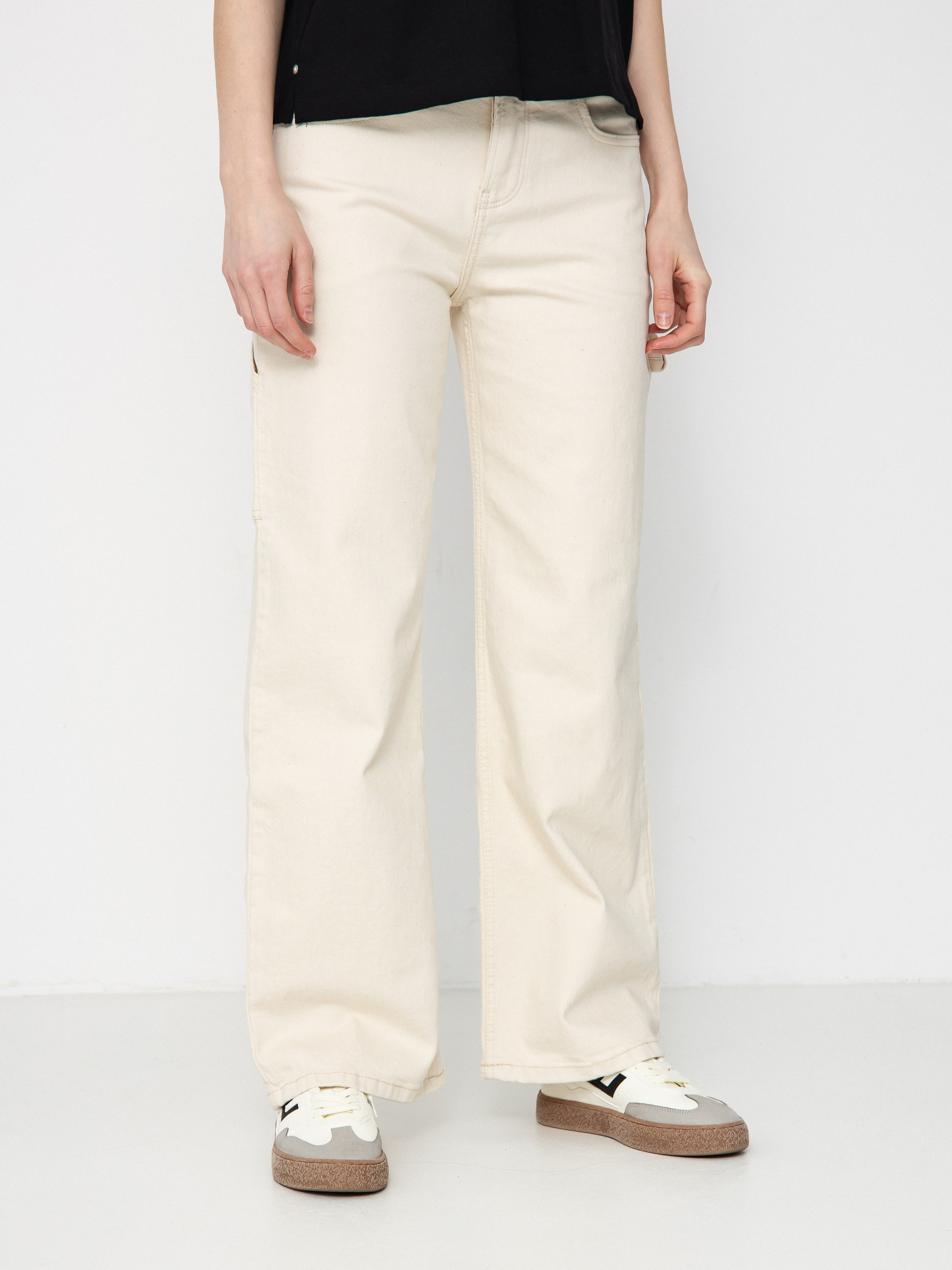 Панталони Roxy Finley Worker Regular Wmn (bone)