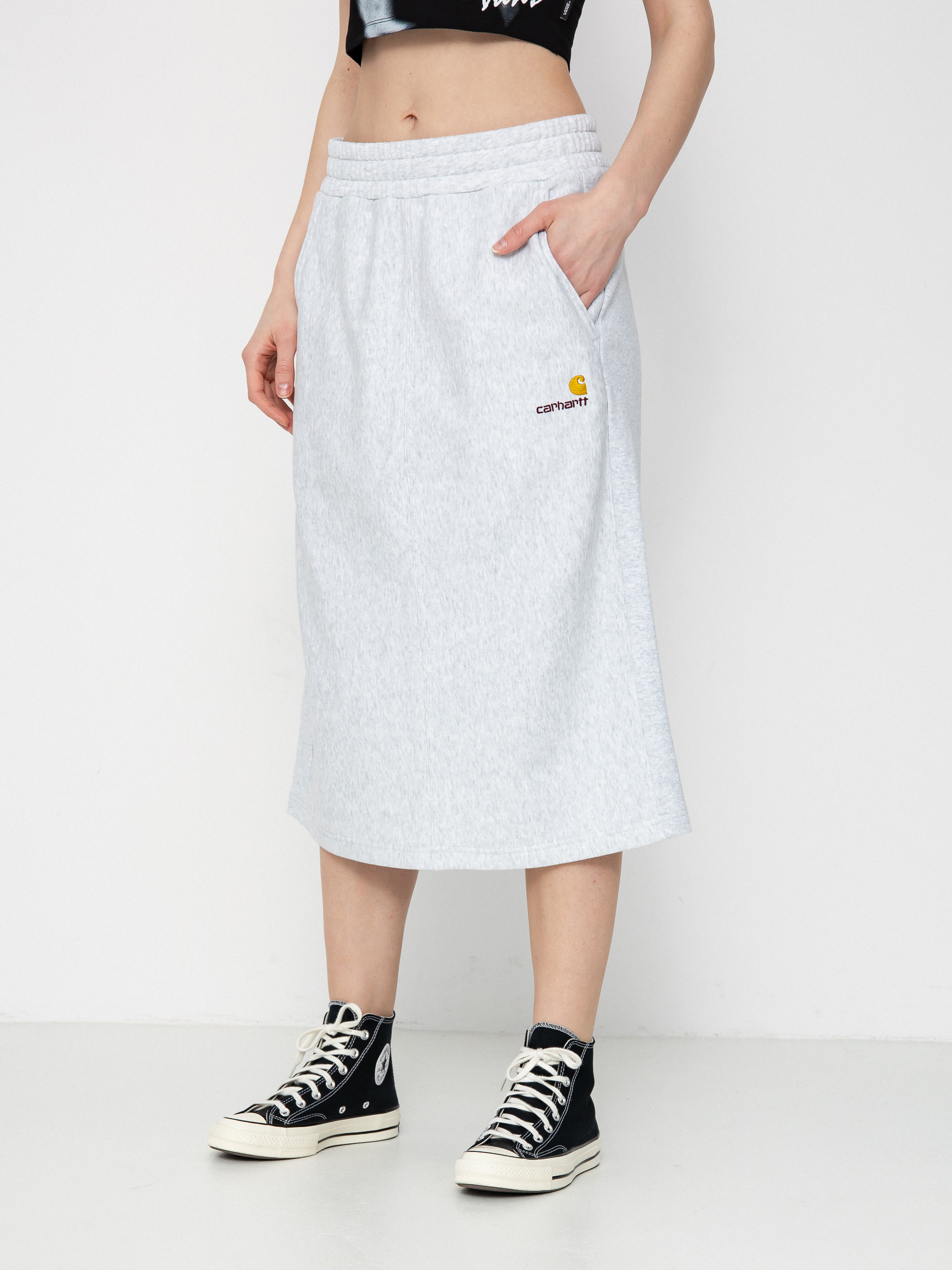 Пола Carhartt WIP American Script Wmn (ash heather)