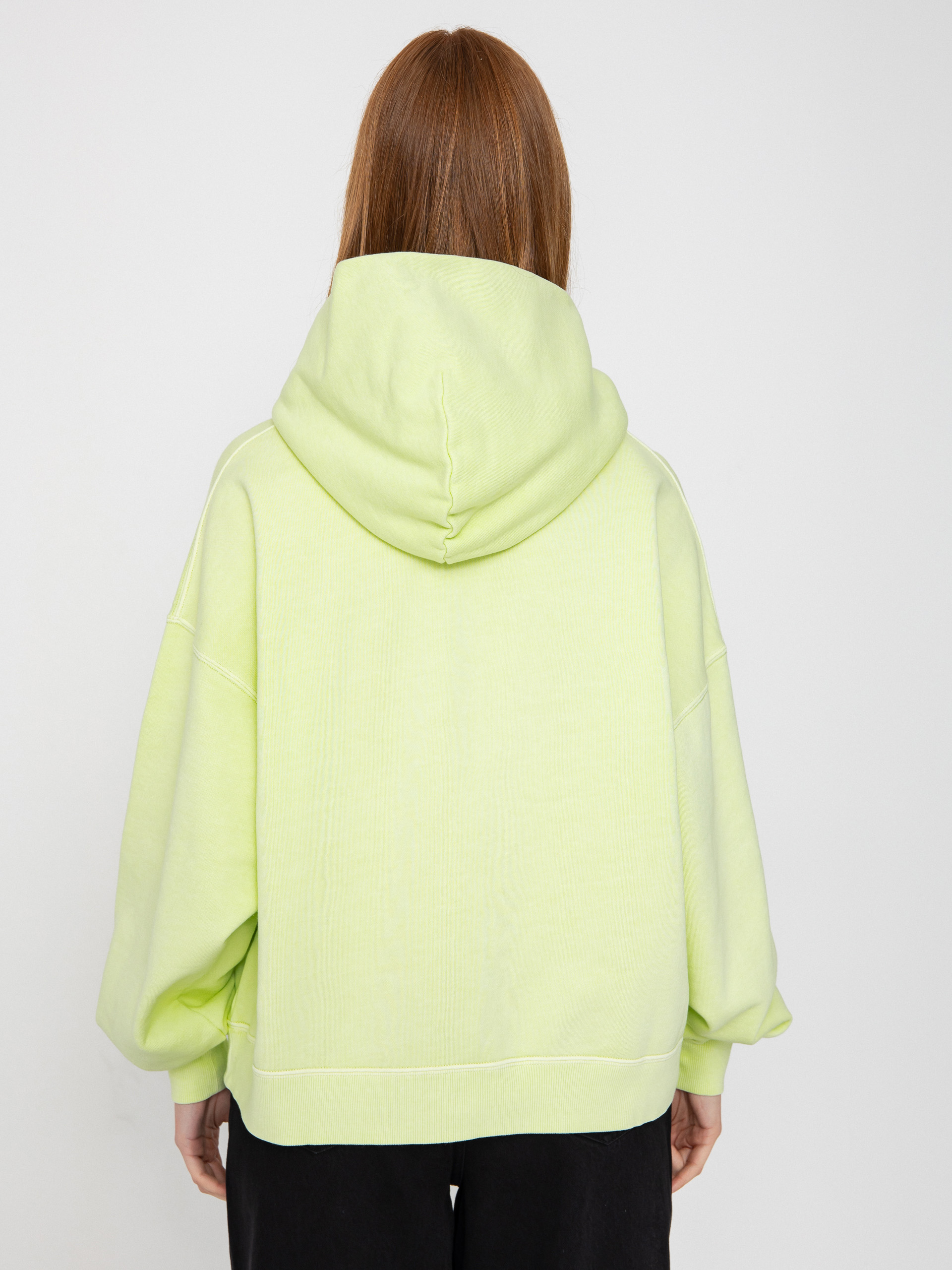 Суитшърт с качулка Carhartt WIP Benton HD Wmn (air green)
