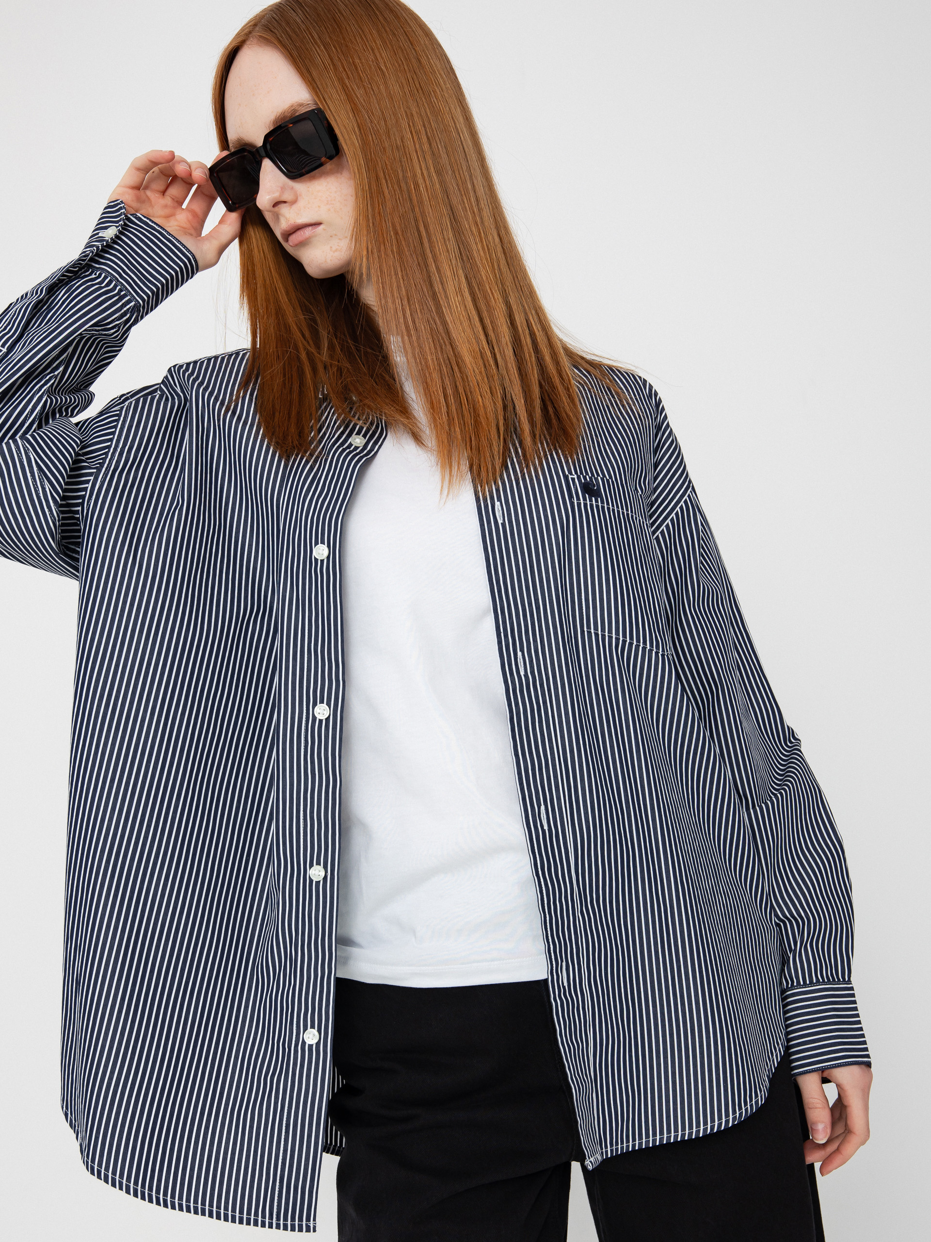 Риза Carhartt WIP Arvin Wmn (arvin stripe/space/space)