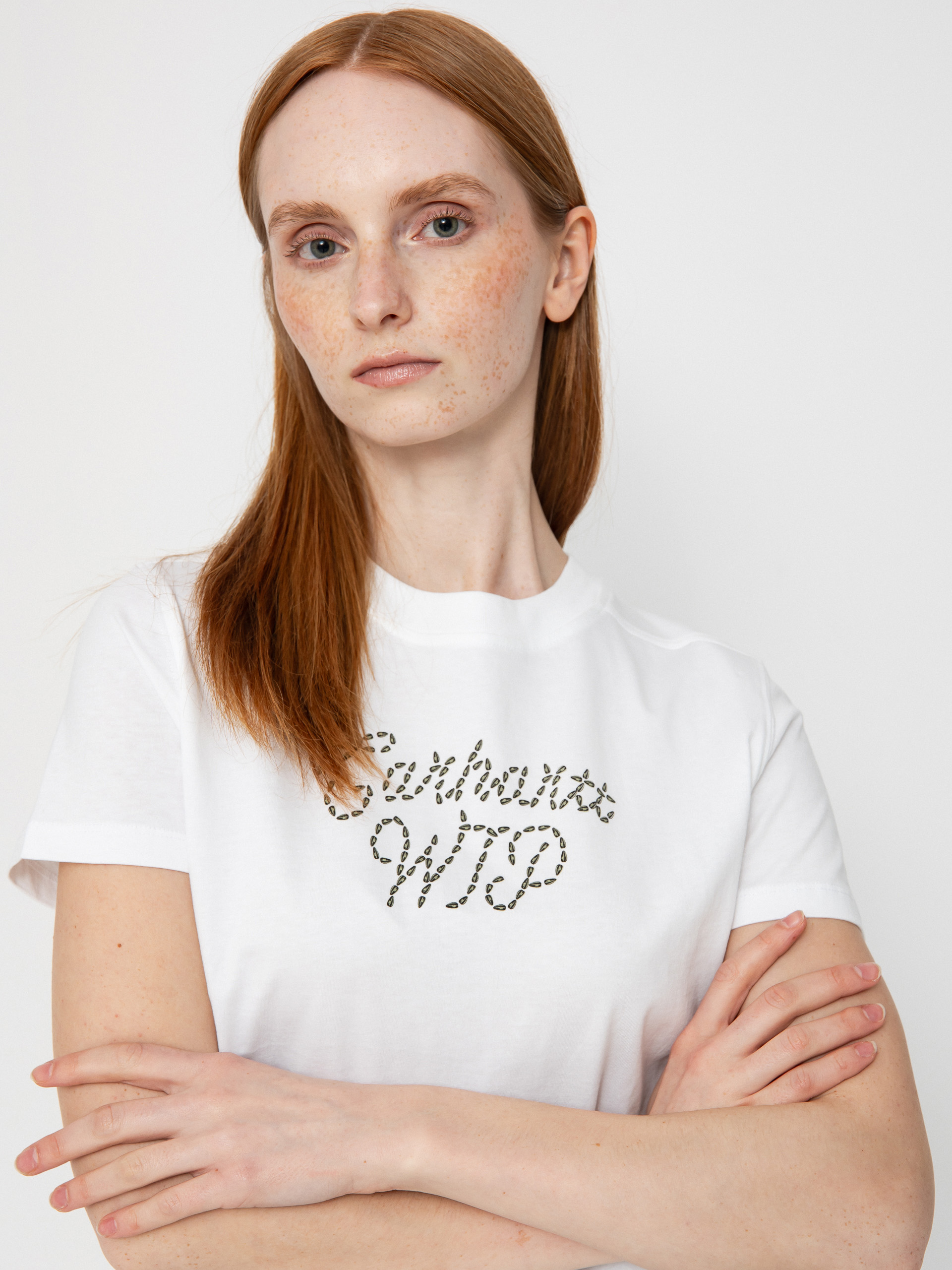 Тениска Carhartt WIP Sunflower Wmn (white)