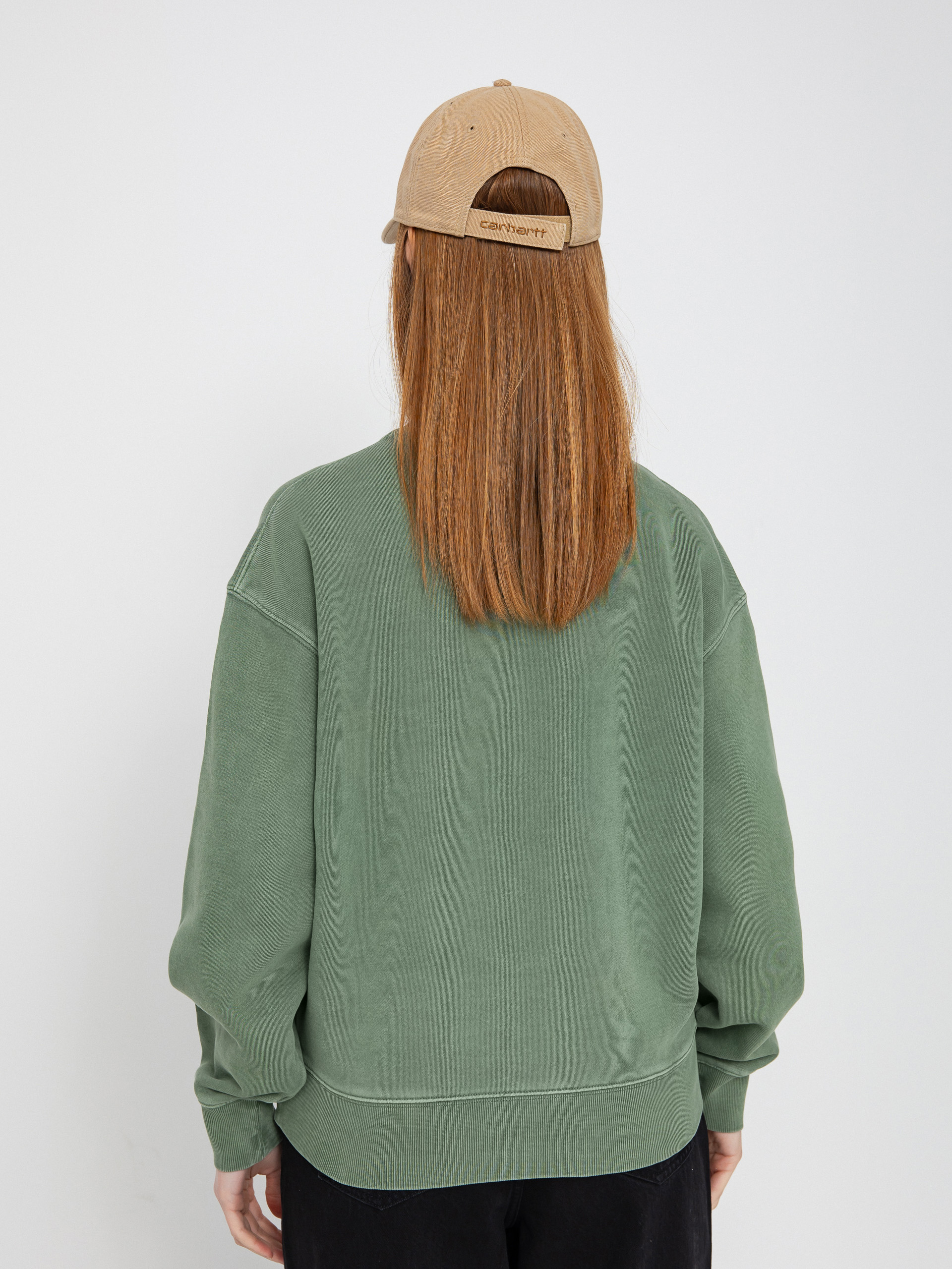 Суитшърт Carhartt WIP Nelson Wmn (park)