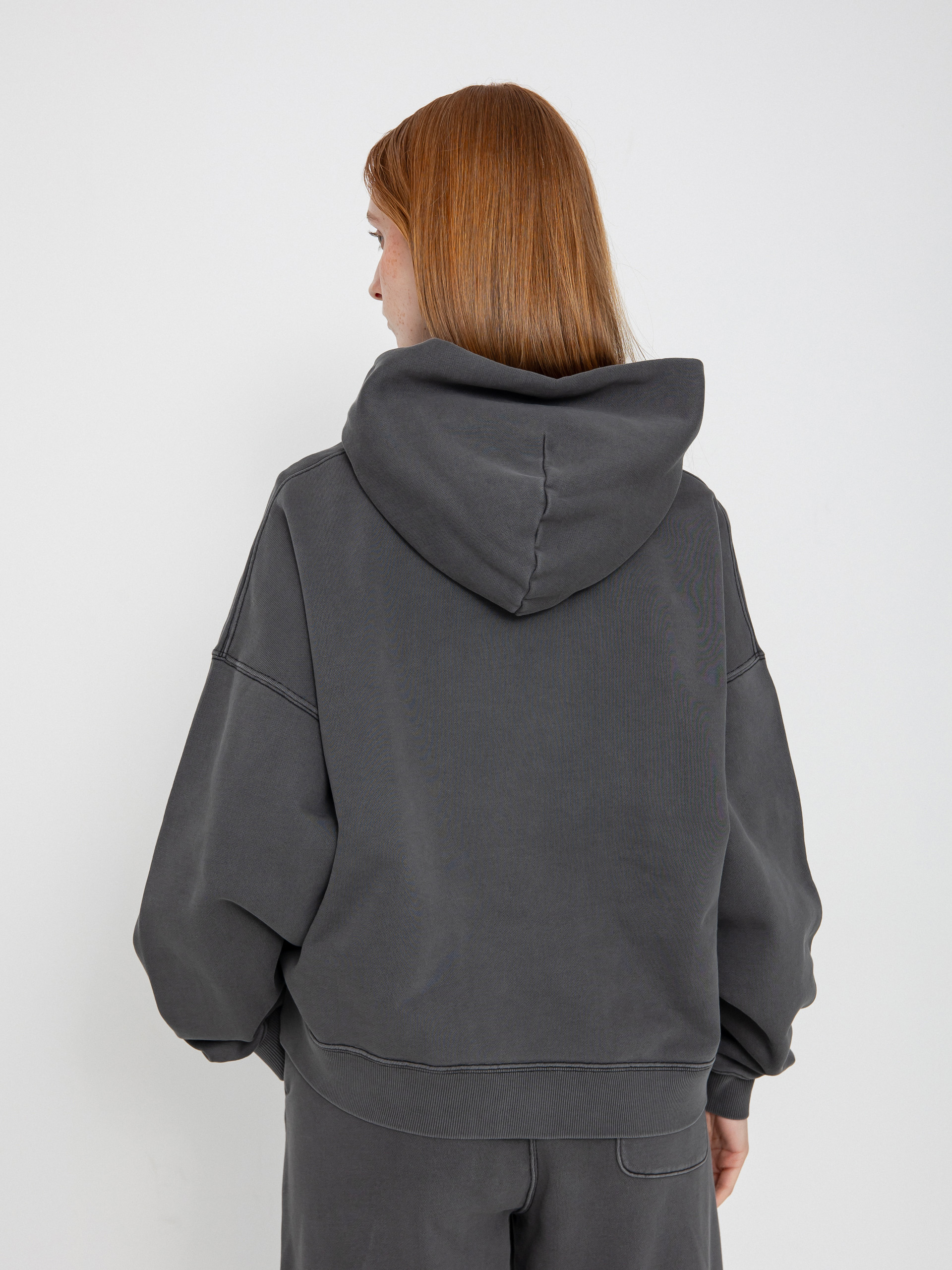 Суитшърт с качулка Carhartt WIP Benton HD Wmn (black)
