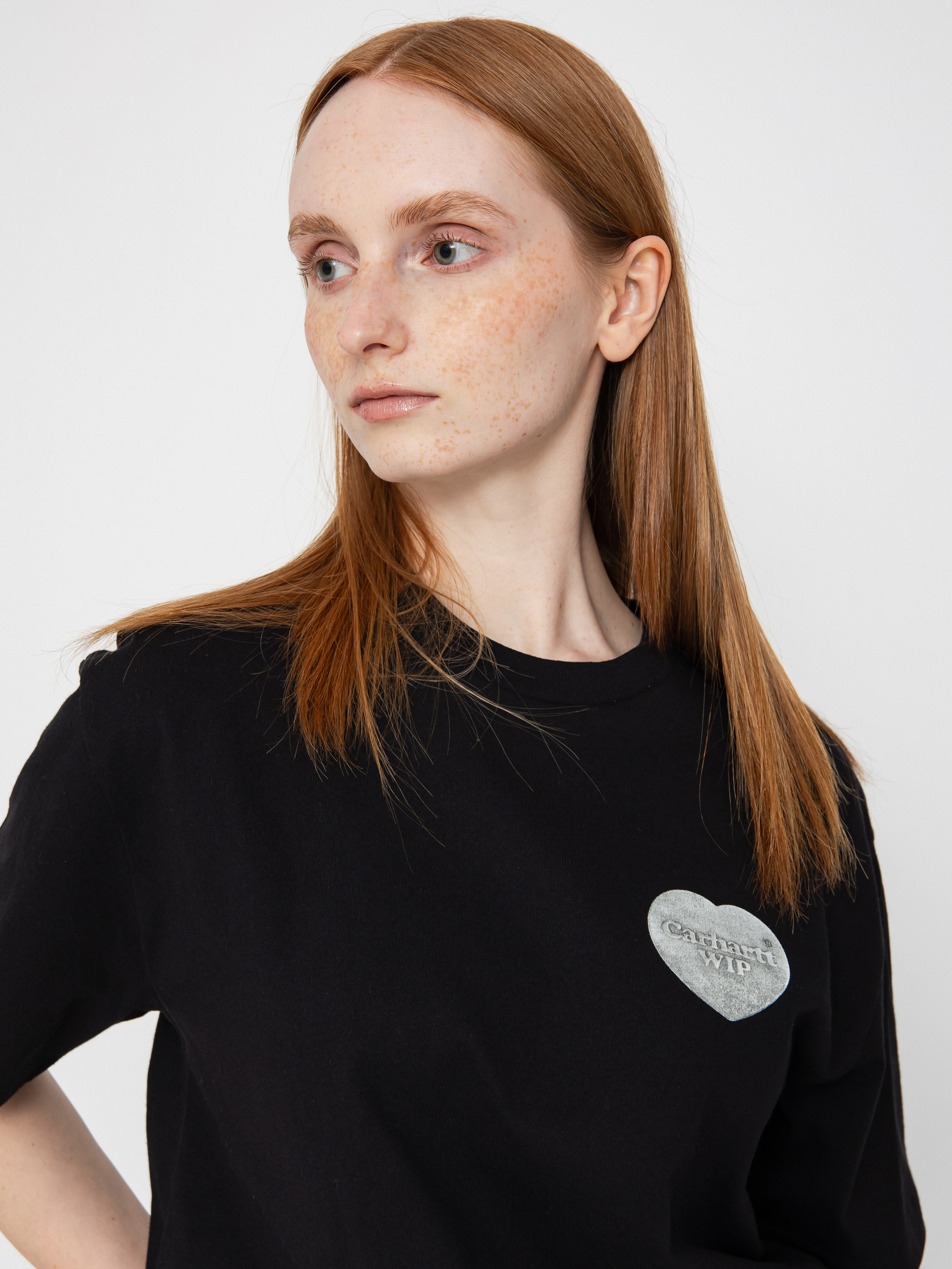 Тениска Carhartt WIP Hartt Chain Wmn (black)