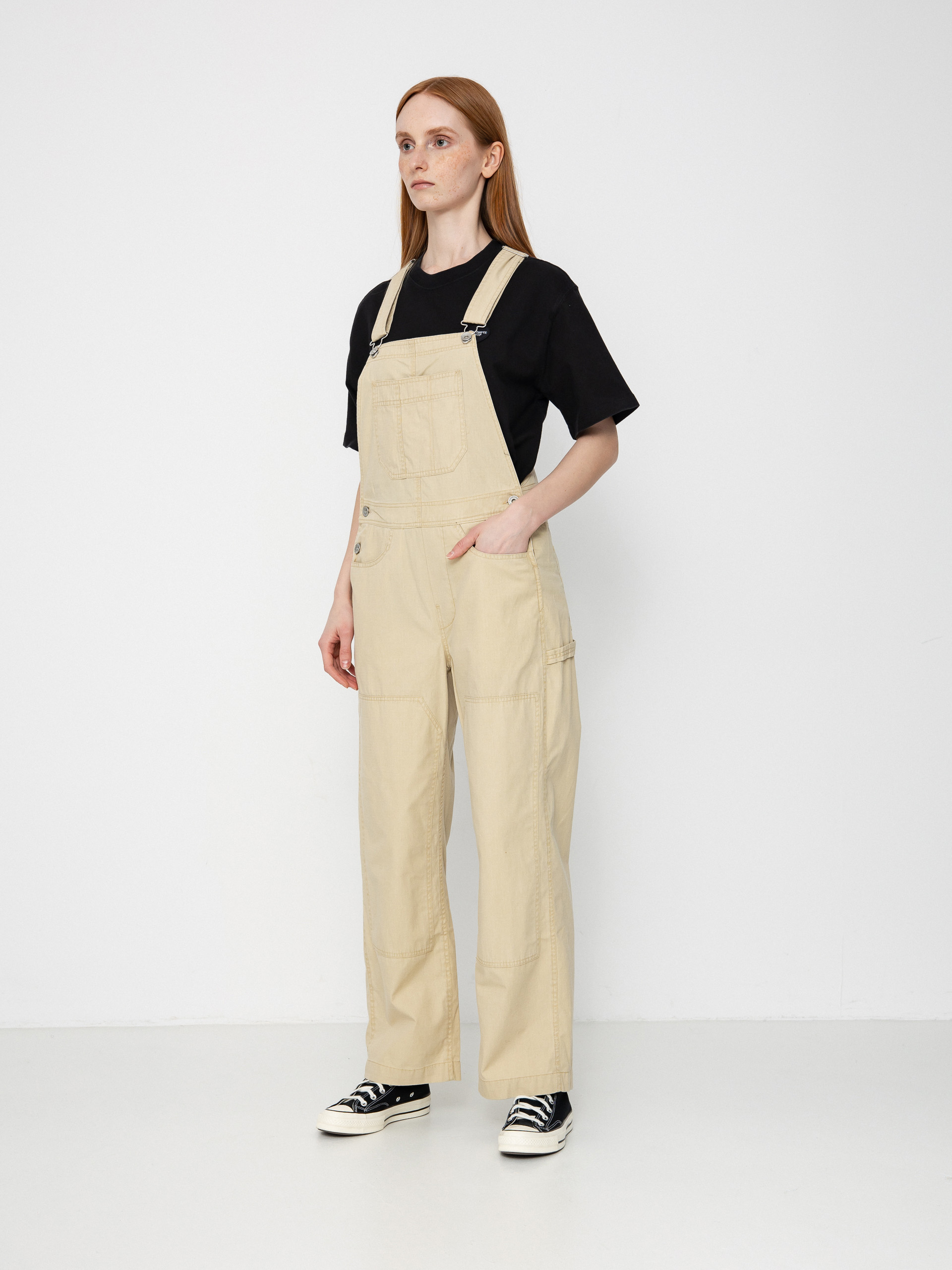 Панталони Brixton Utility Overall Wmn (pale khaki)