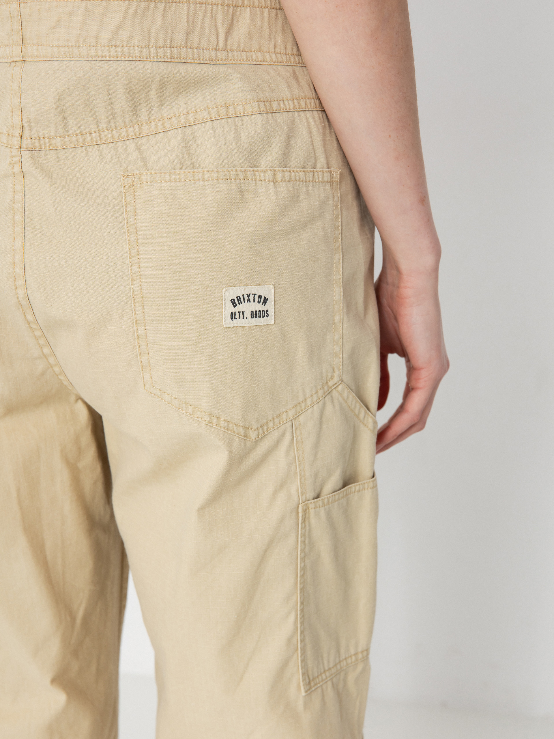 Панталони Brixton Utility Overall Wmn (pale khaki)