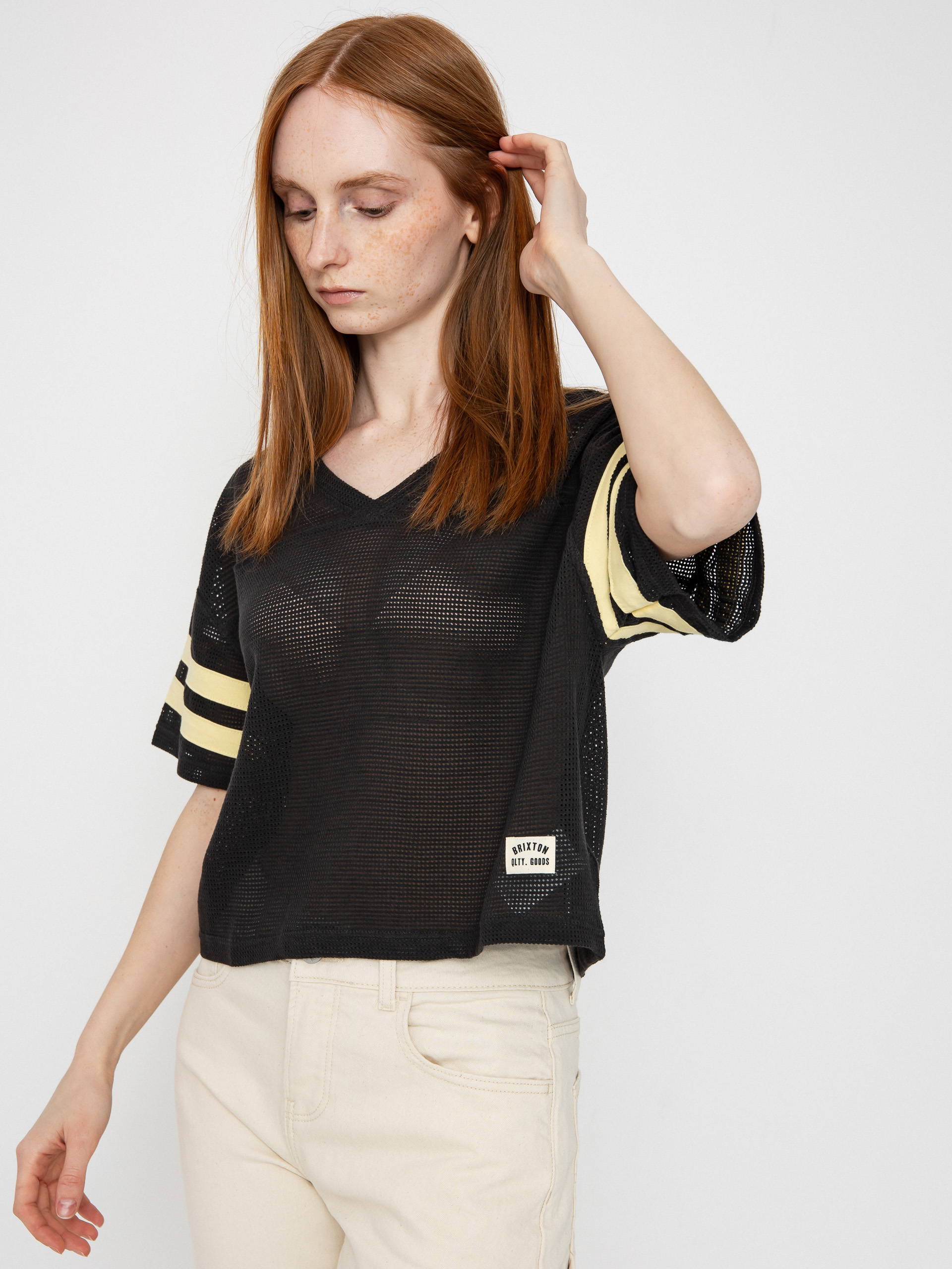 Тениска Brixton Varsity Football Mesh Wmn