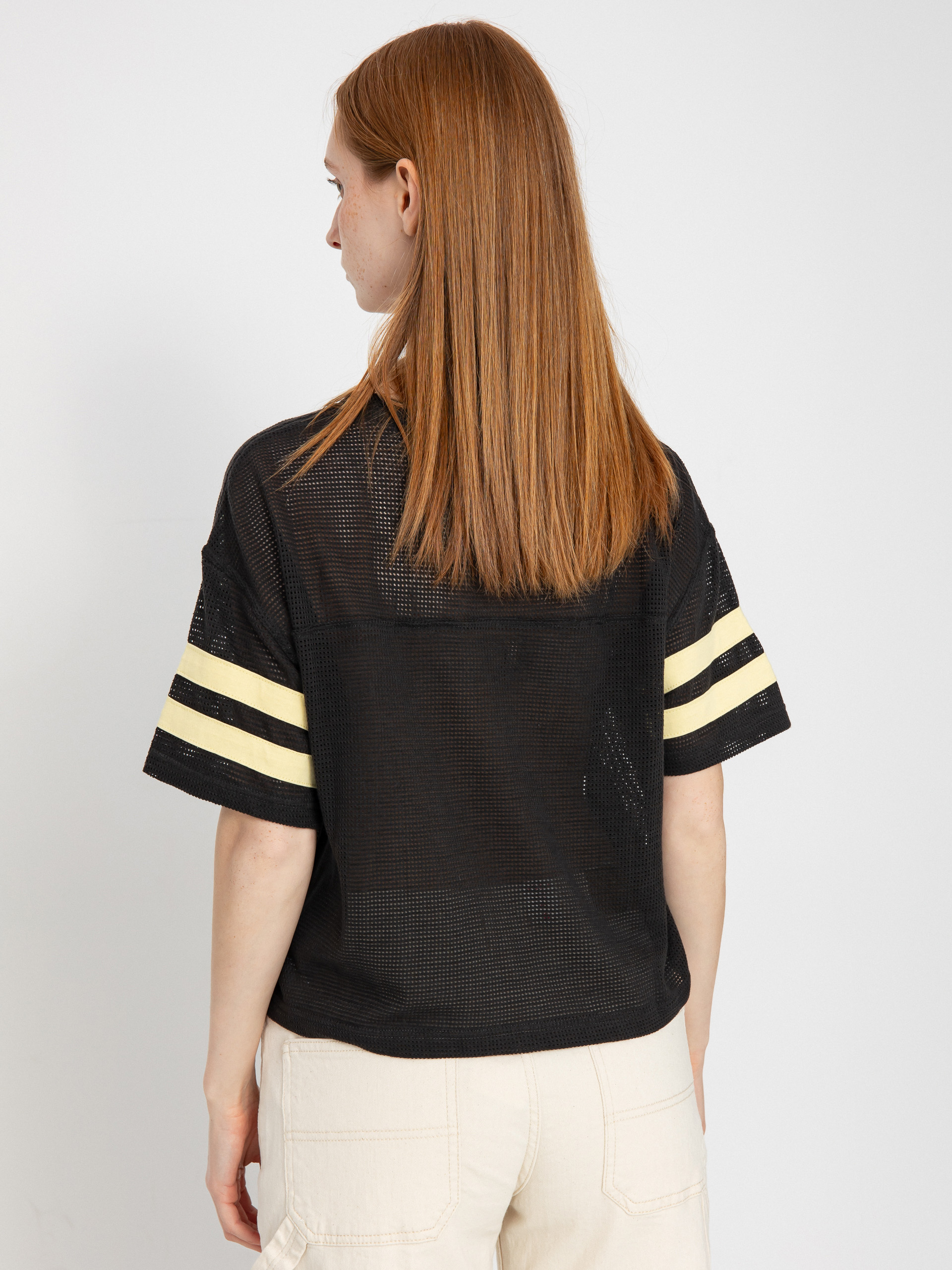 Тениска Brixton Varsity Football Mesh Wmn (washed black)