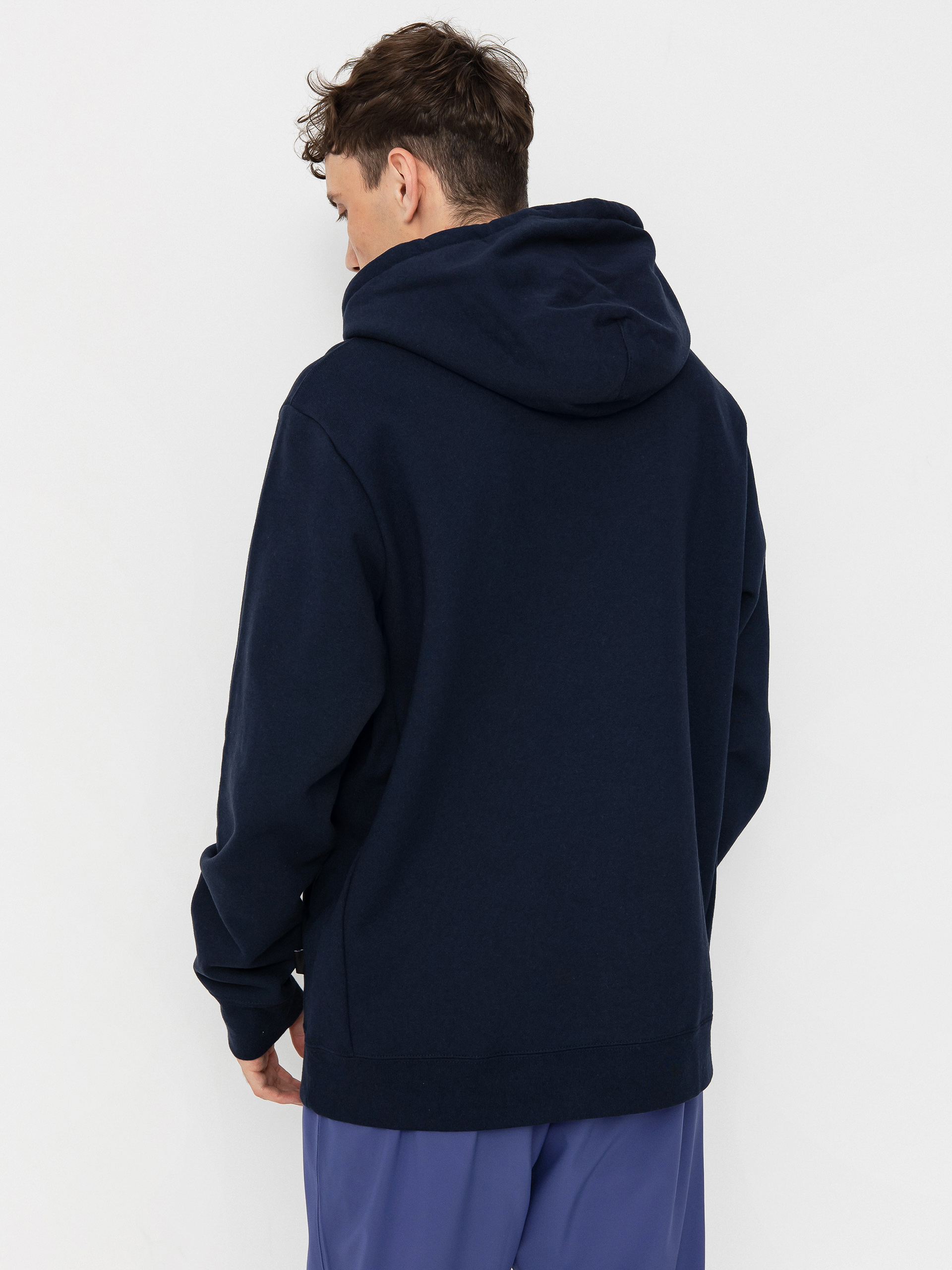 Суитшърт с качулка Patagonia Fitz Roy Icon Uprisal HD (new navy)