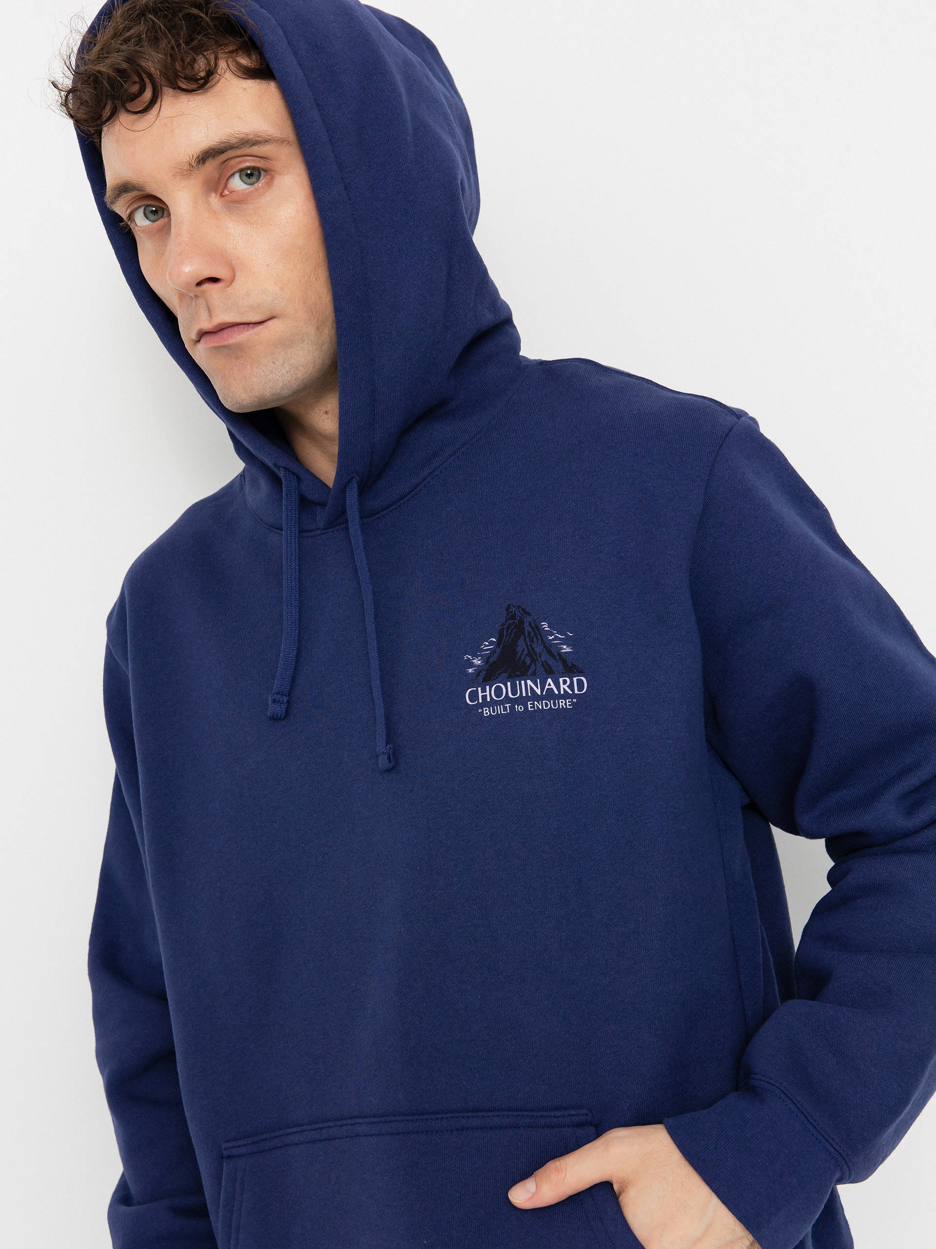 Суитшърт с качулка Patagonia Chouinard Crest Uprisal HD (solstice purple)