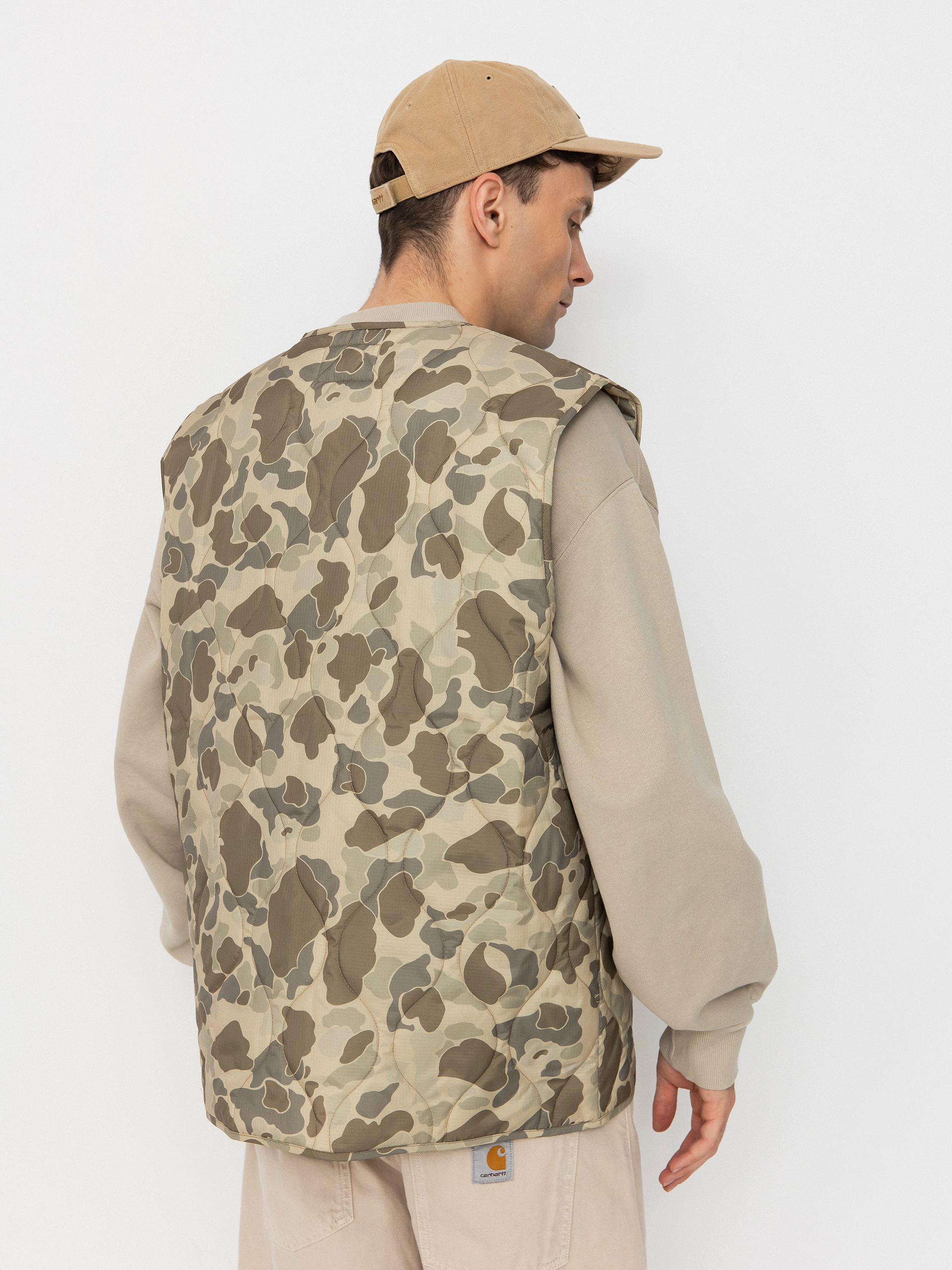Елек Carhartt WIP Skyton (camo duck/desert)
