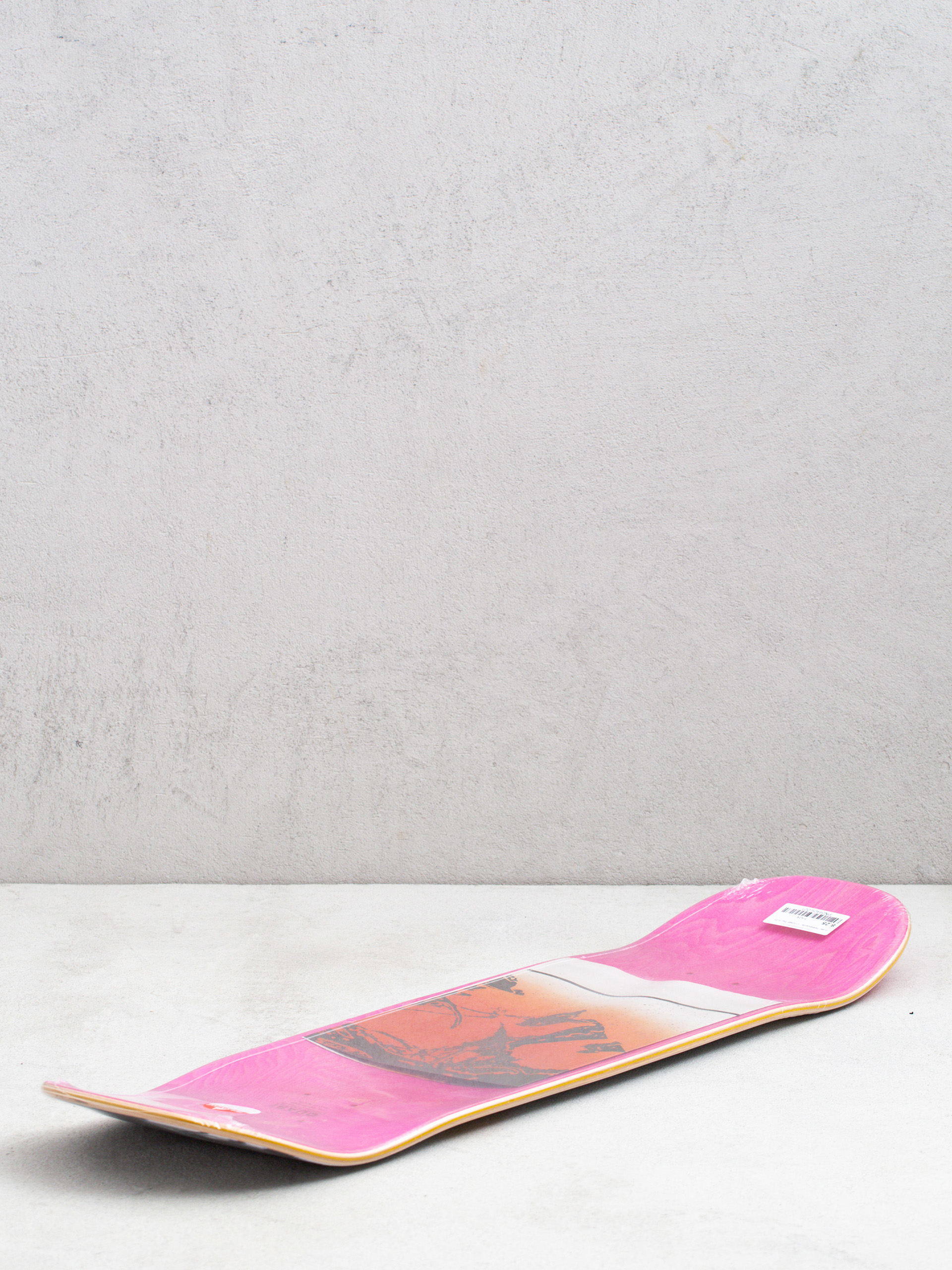 Дъска Quasi Skateboards Crockett Bio (white/pink)