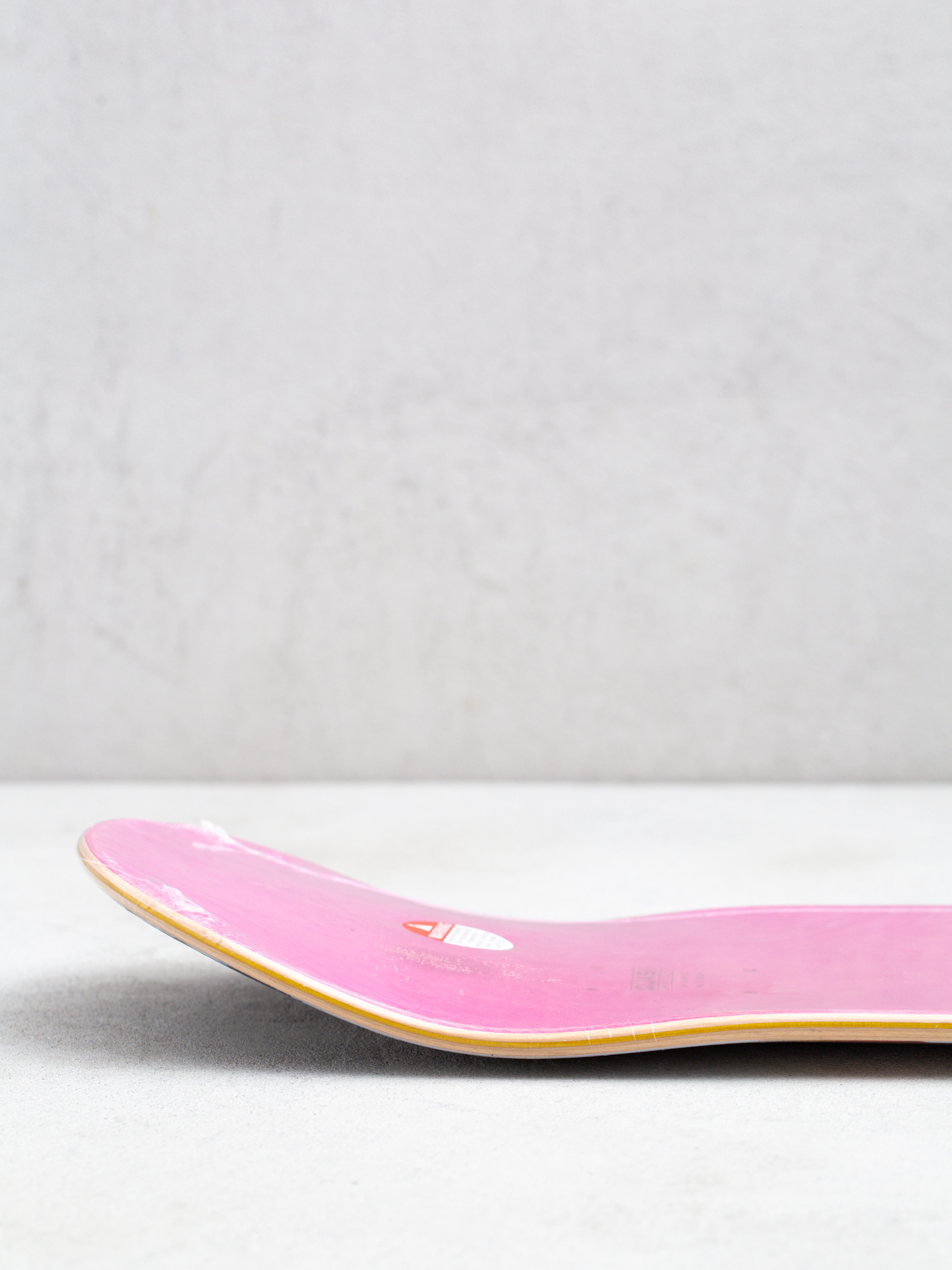 Дъска Quasi Skateboards Crockett Bio (white/pink)
