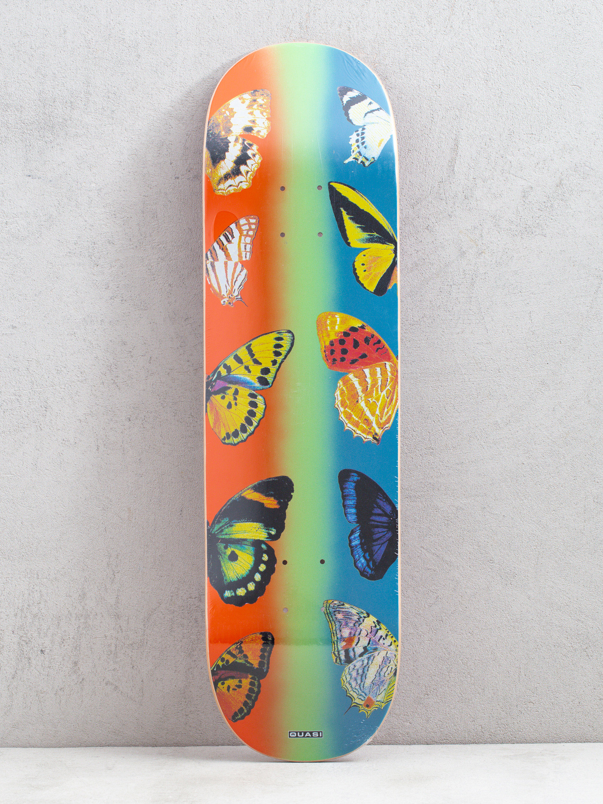 Дъска Quasi Skateboards Butterfly 2 (orange/green/blue)
