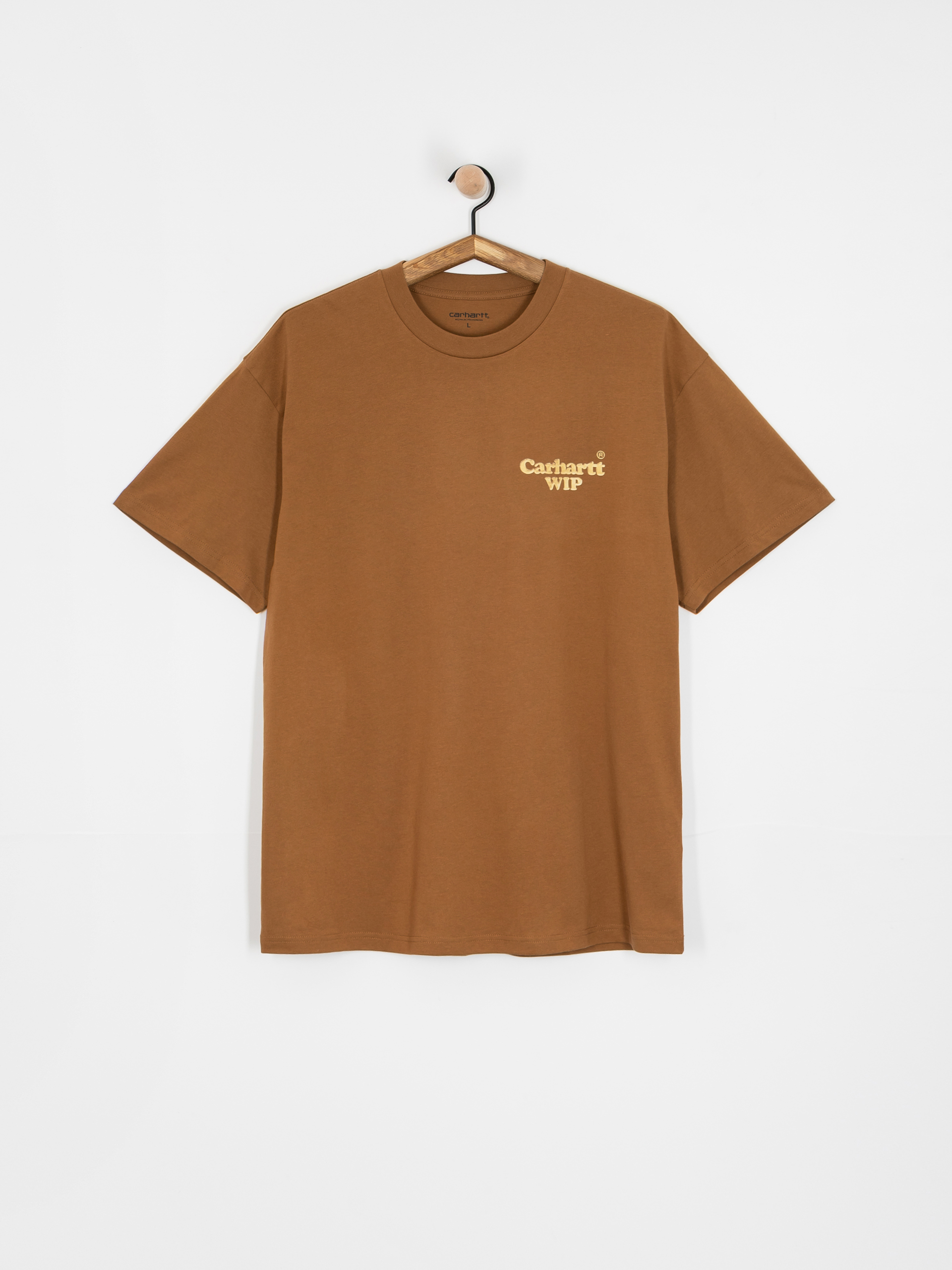 Тениска Carhartt WIP Hartt Chain (hamilton brown)