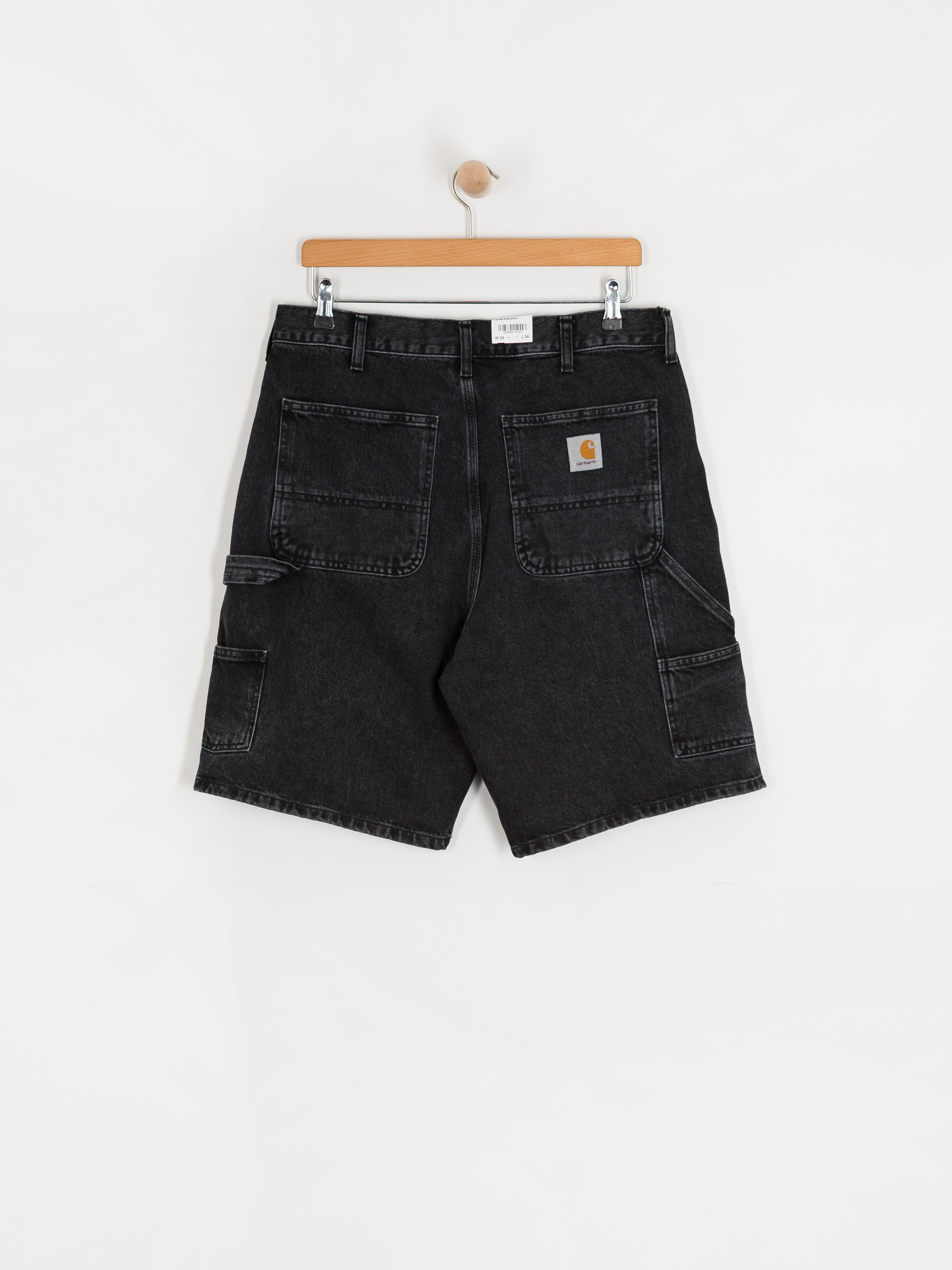 Къси панталони Carhartt WIP Double Knee (black)