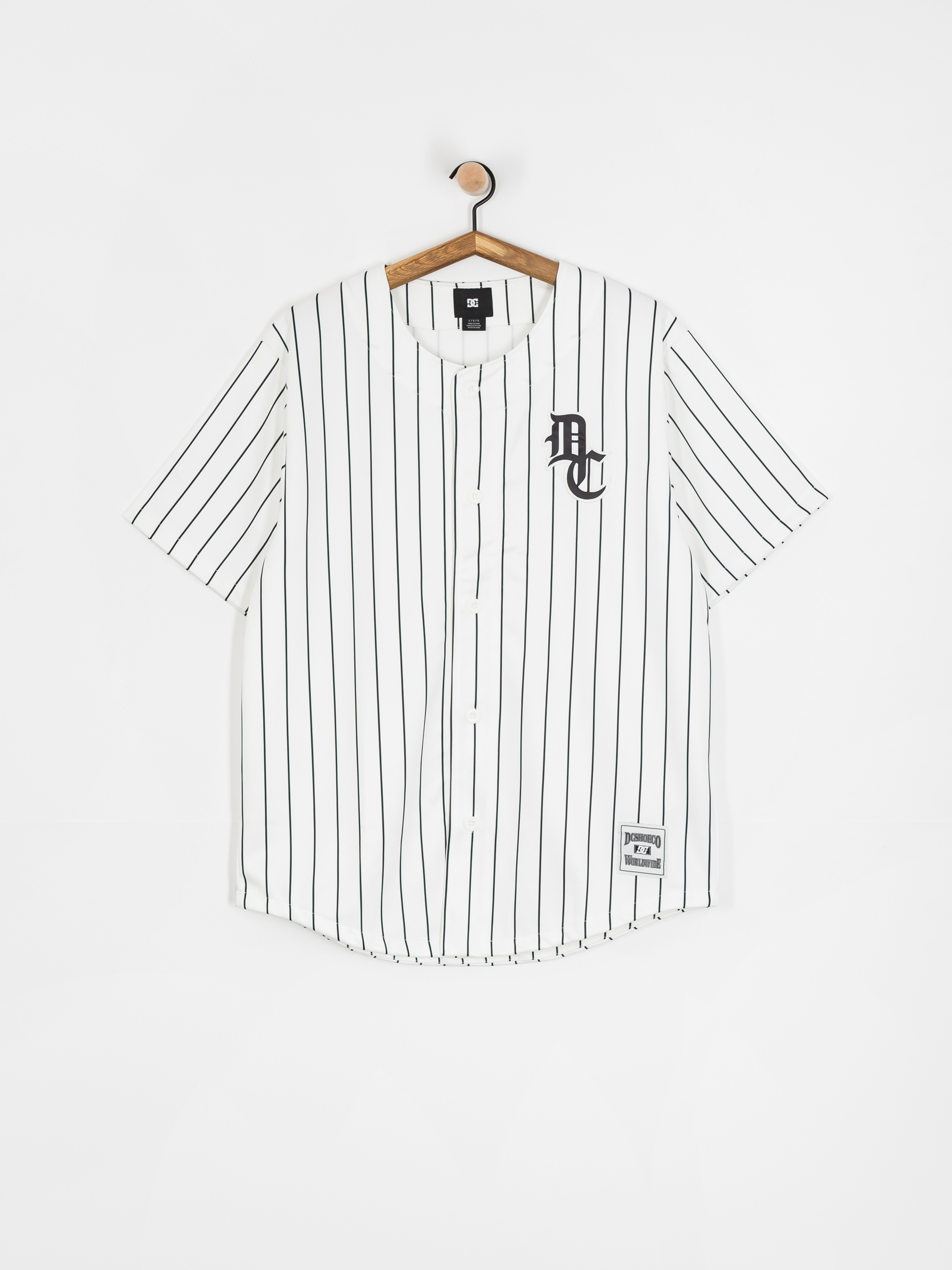 Тениска DC Slugger Jersey (white pinstripe)