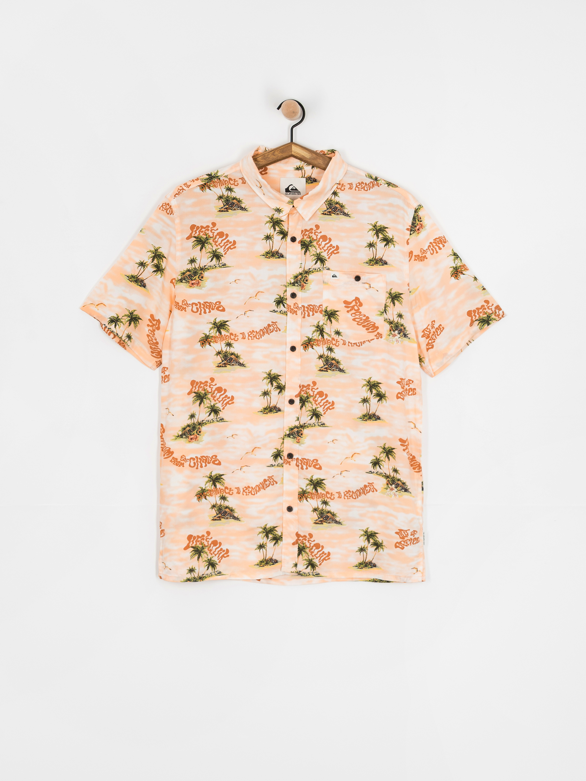 Риза Quiksilver Safe Paradise (peach parfait naturama)