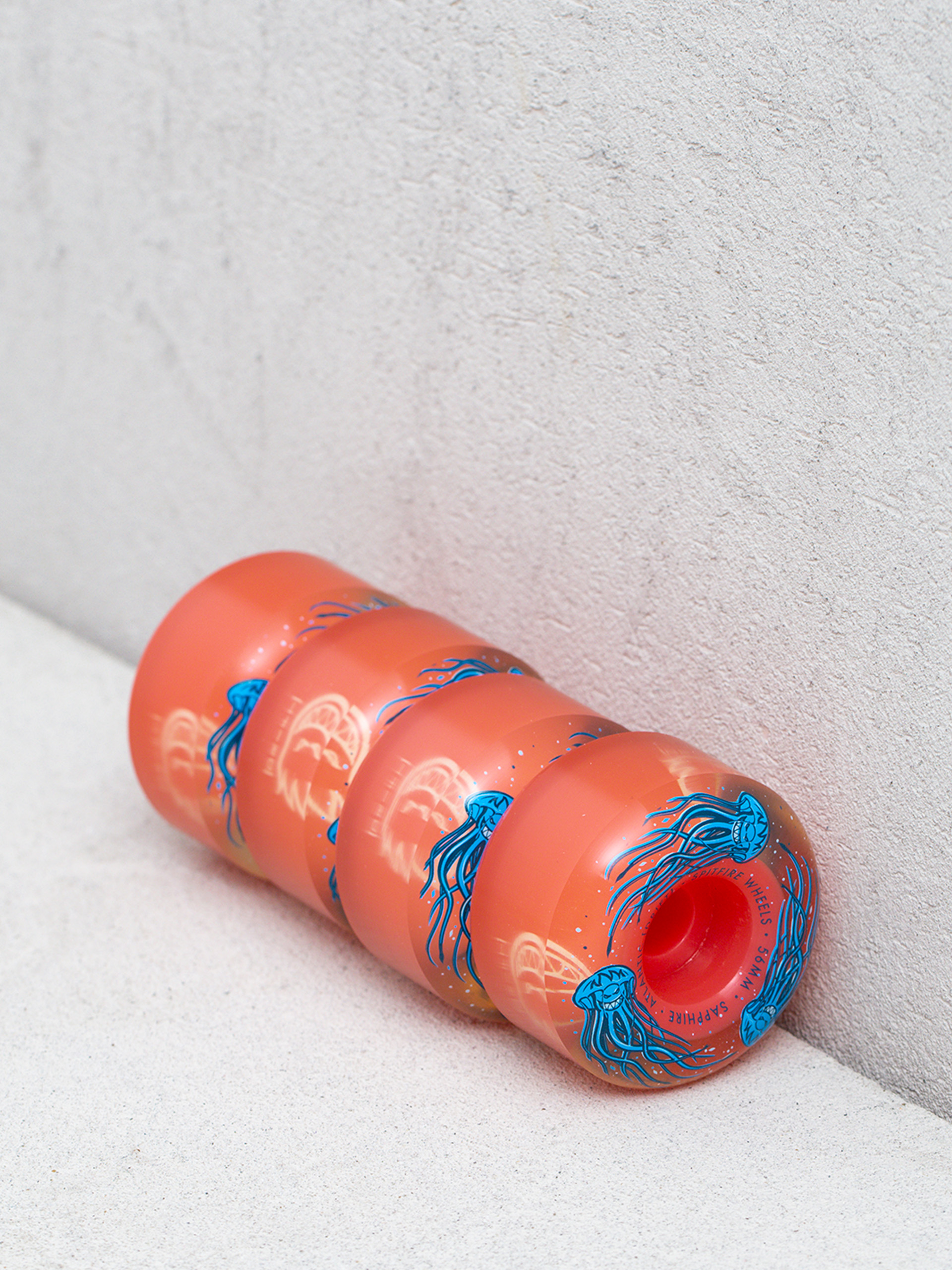 Колелца Spitfire 90D Atlantic Drift Radials (clear/pink)