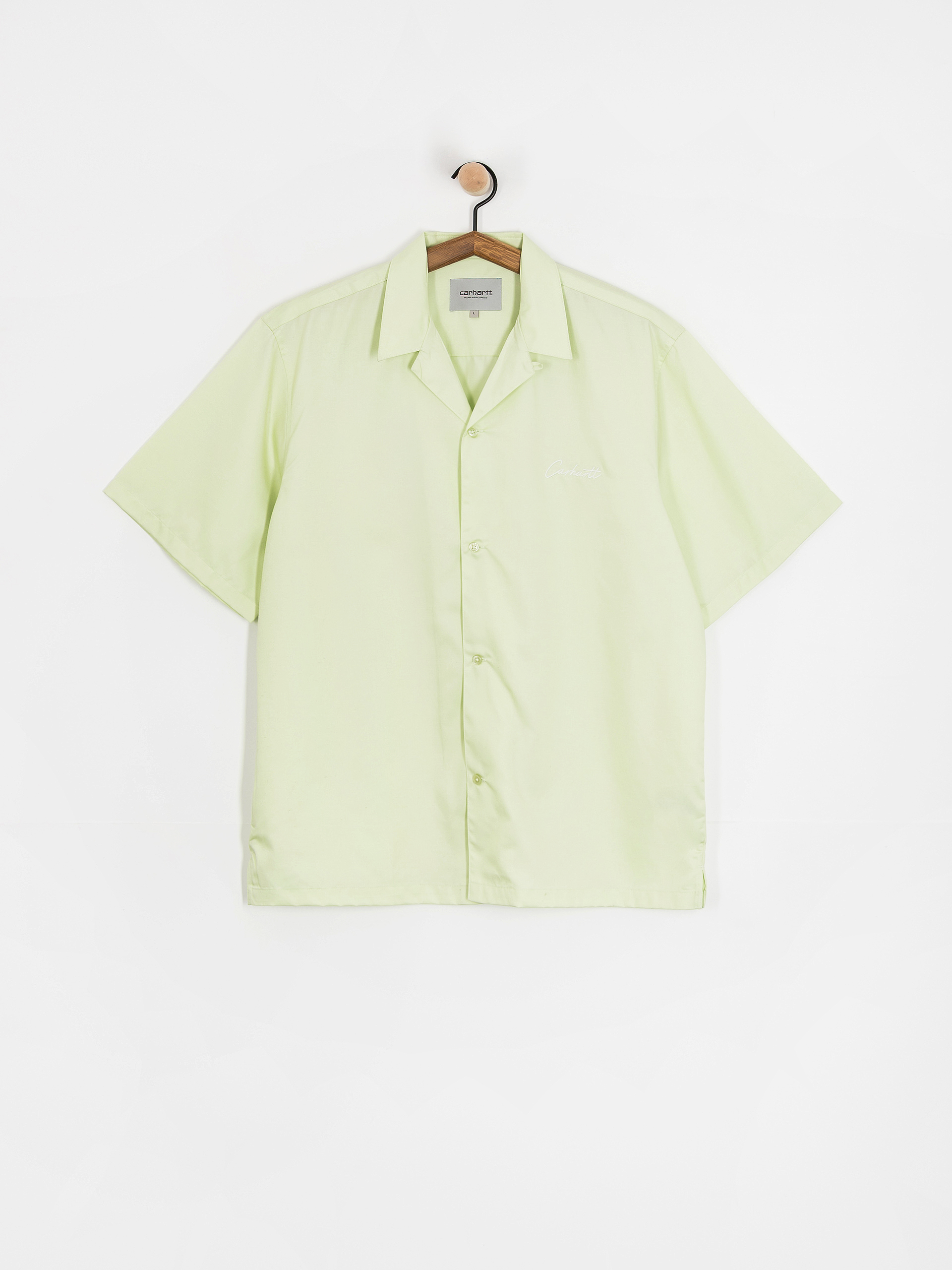 Риза Carhartt WIP Delray (air green/white)