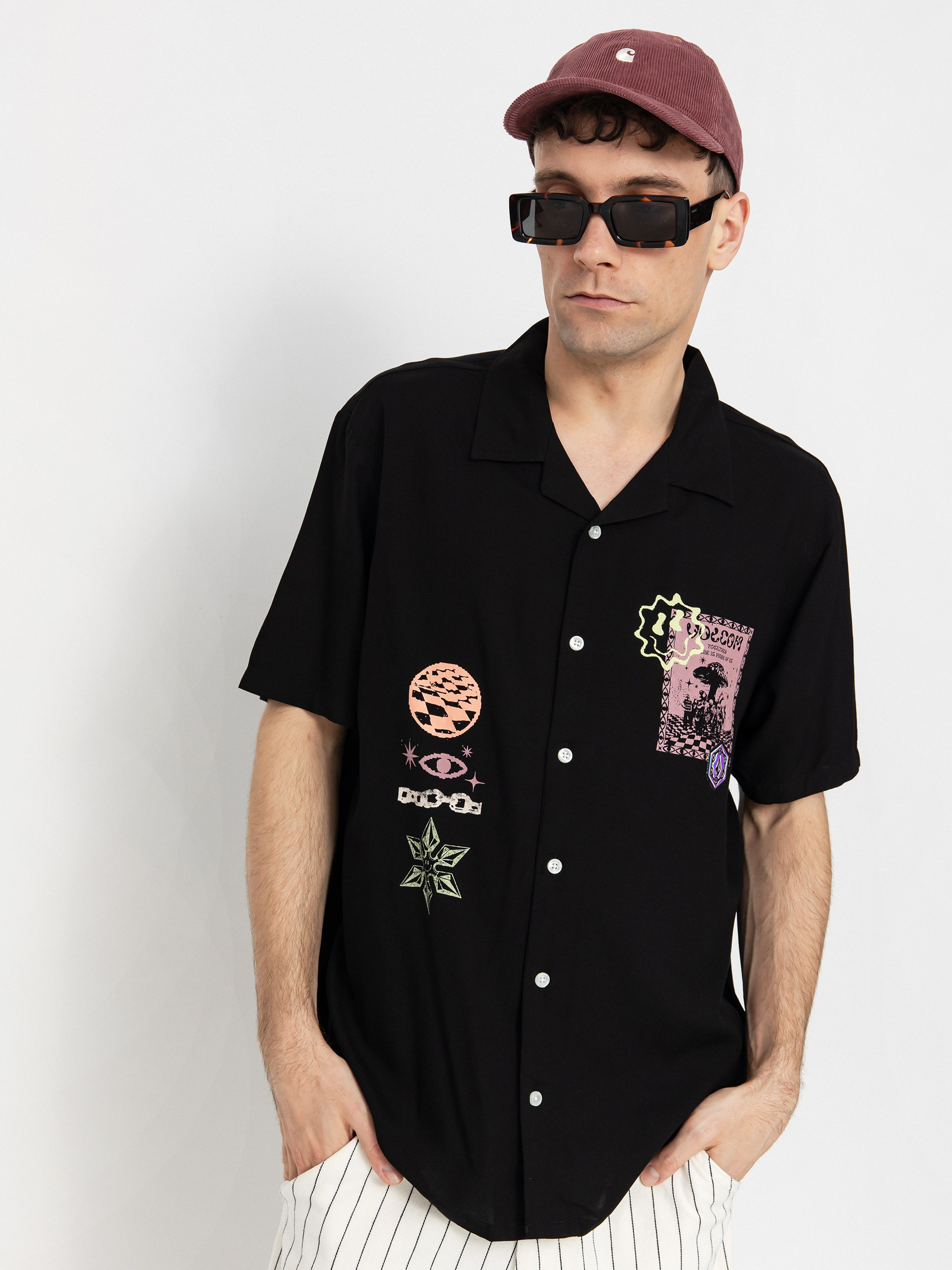 Риза Volcom Fa F Rygalski (black)