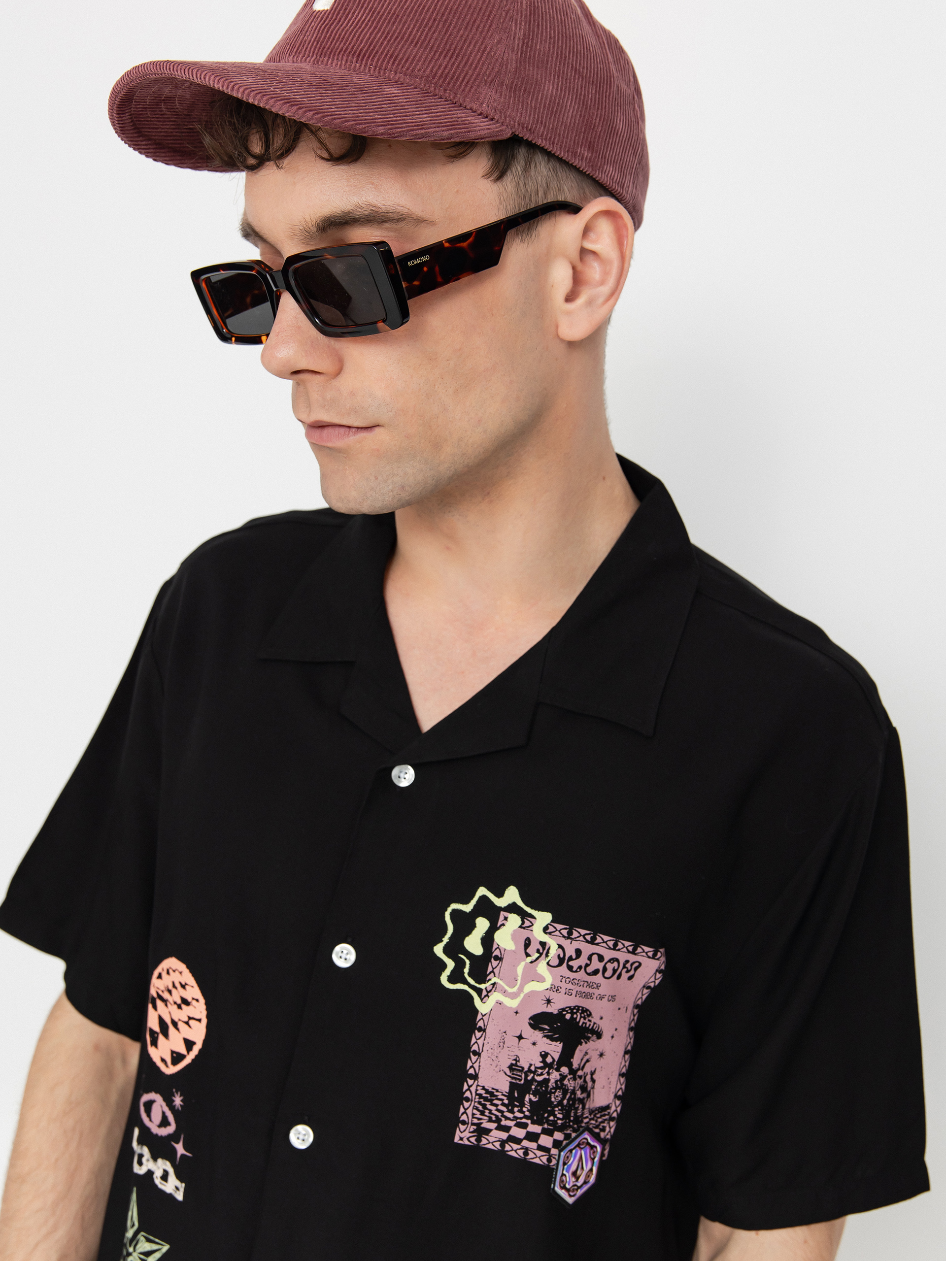 Риза Volcom Fa F Rygalski (black)