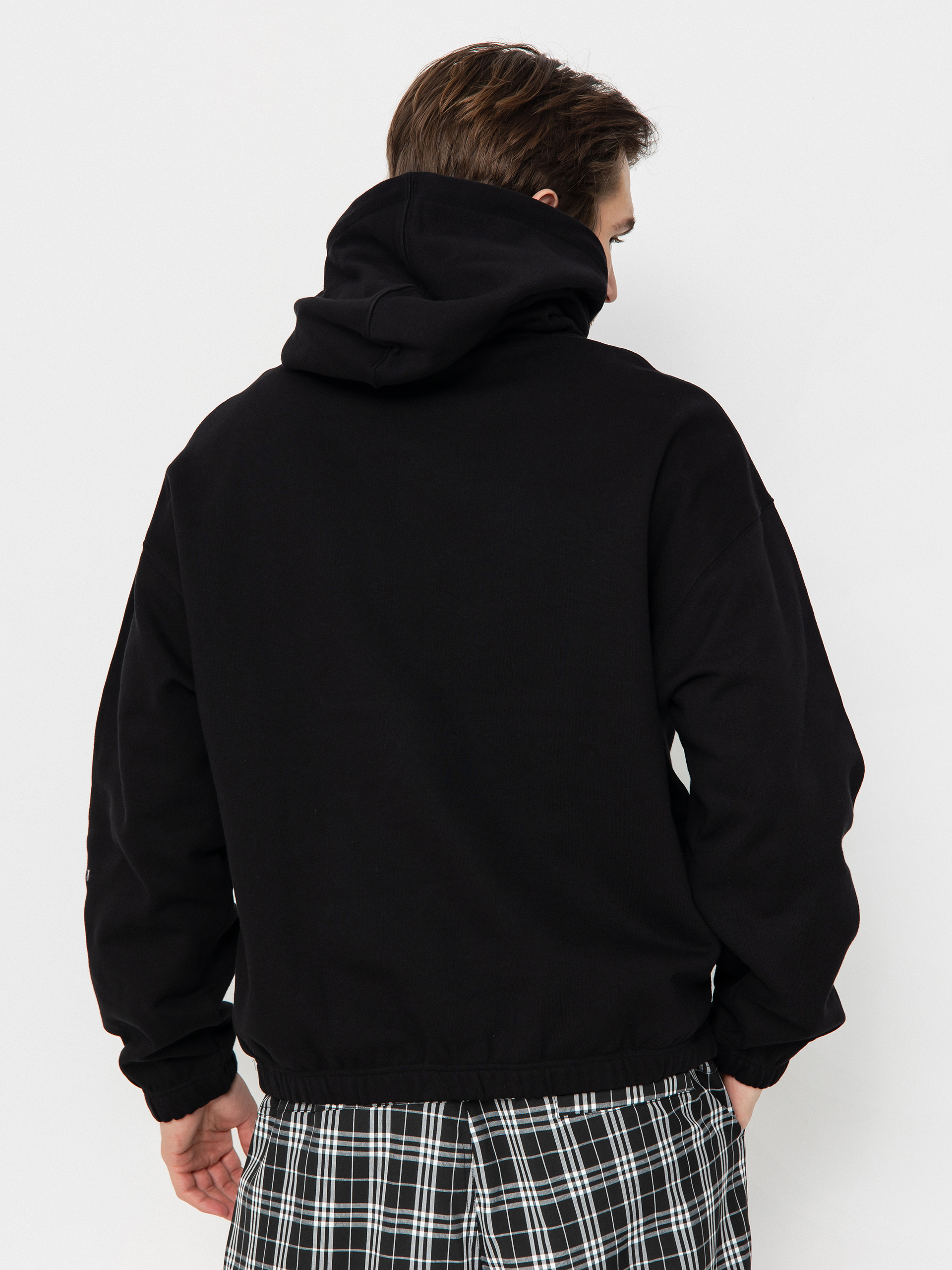 Суитшърт с качулка Wasted Paris Yard Boxy HD (black)