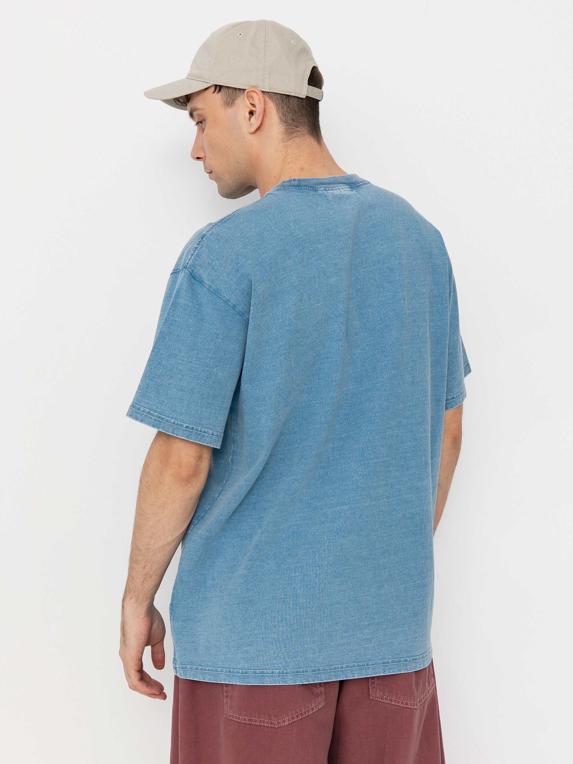Тениска Carhartt WIP Ingo Pocket (light blue)